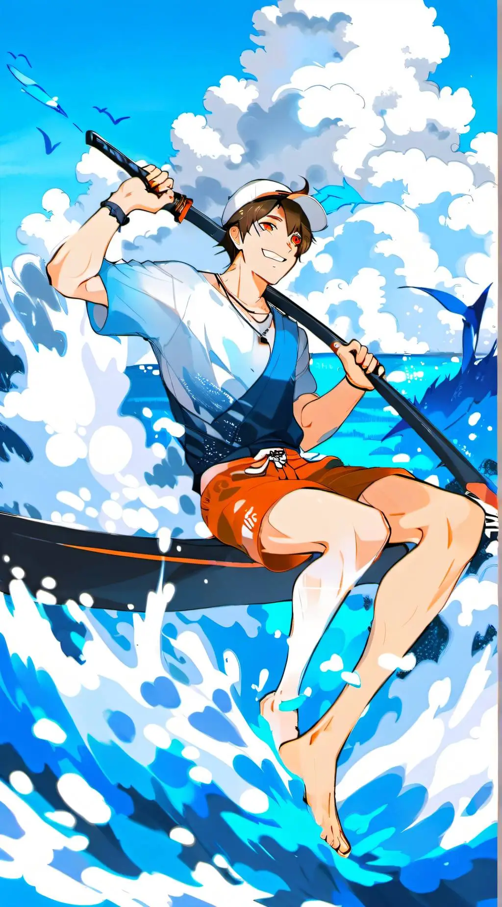 ai character: Lance McClain background