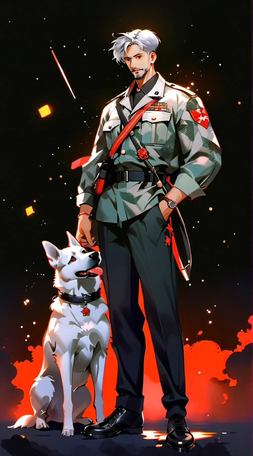 ai character: Marc background