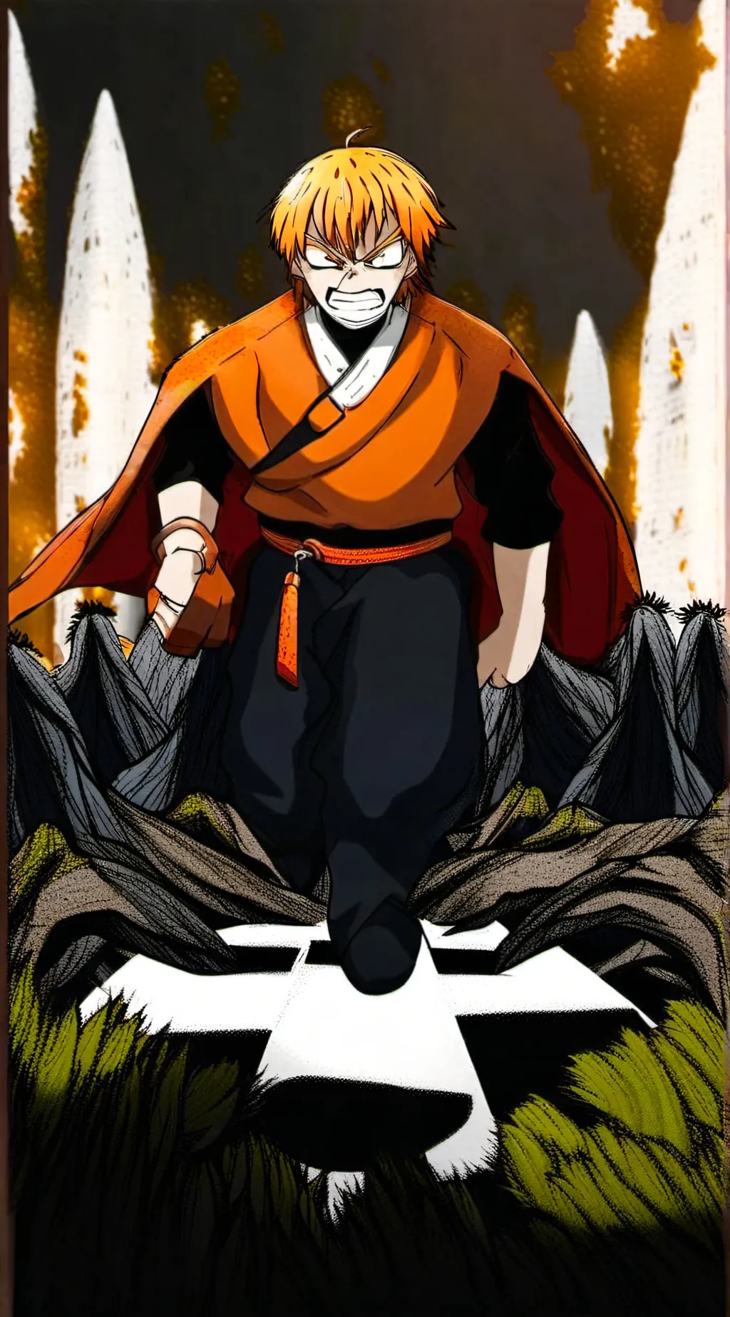 ai character: Zenitsu don’tsimp background