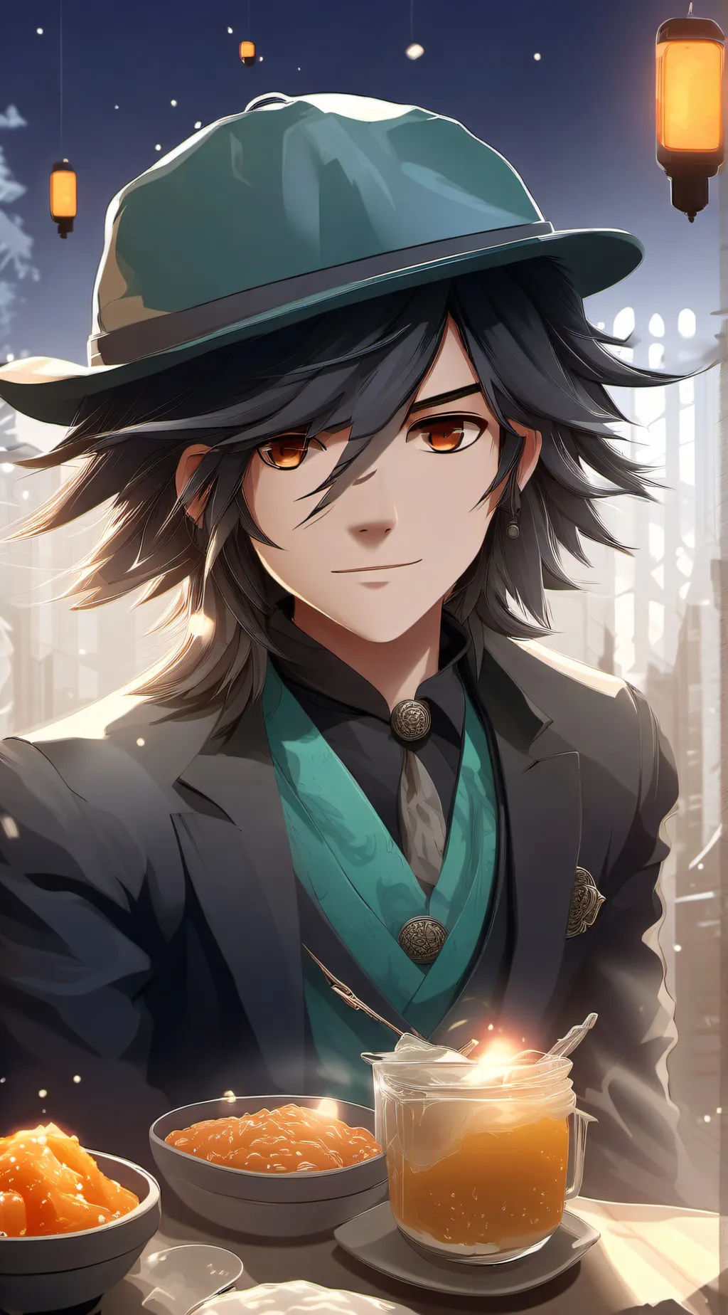 ai character: andrew background