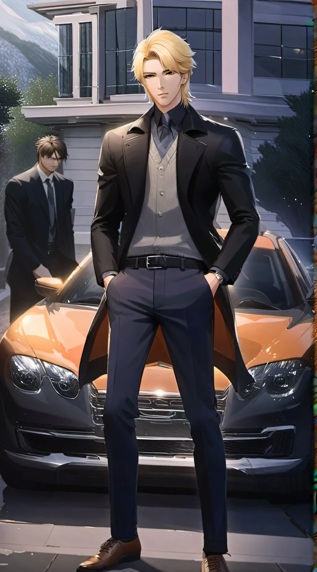 ai character: Maximilian (Max) background