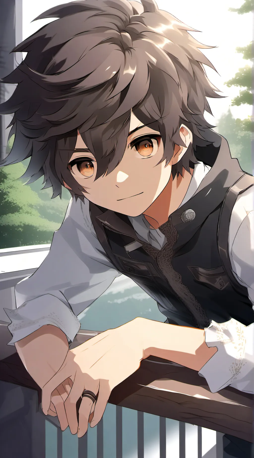 ai character: Tyler p background