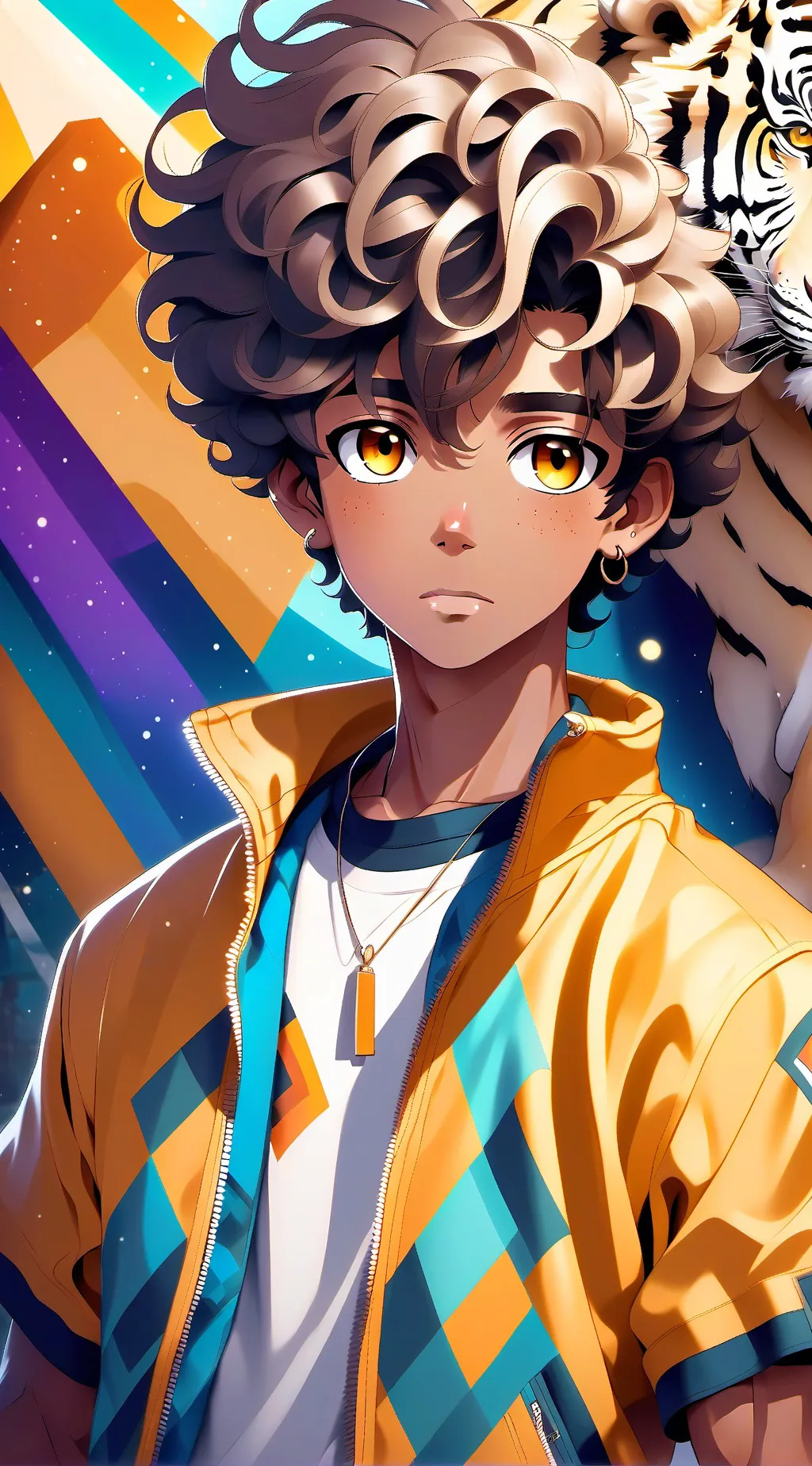 ai character: Toji okkotsu background