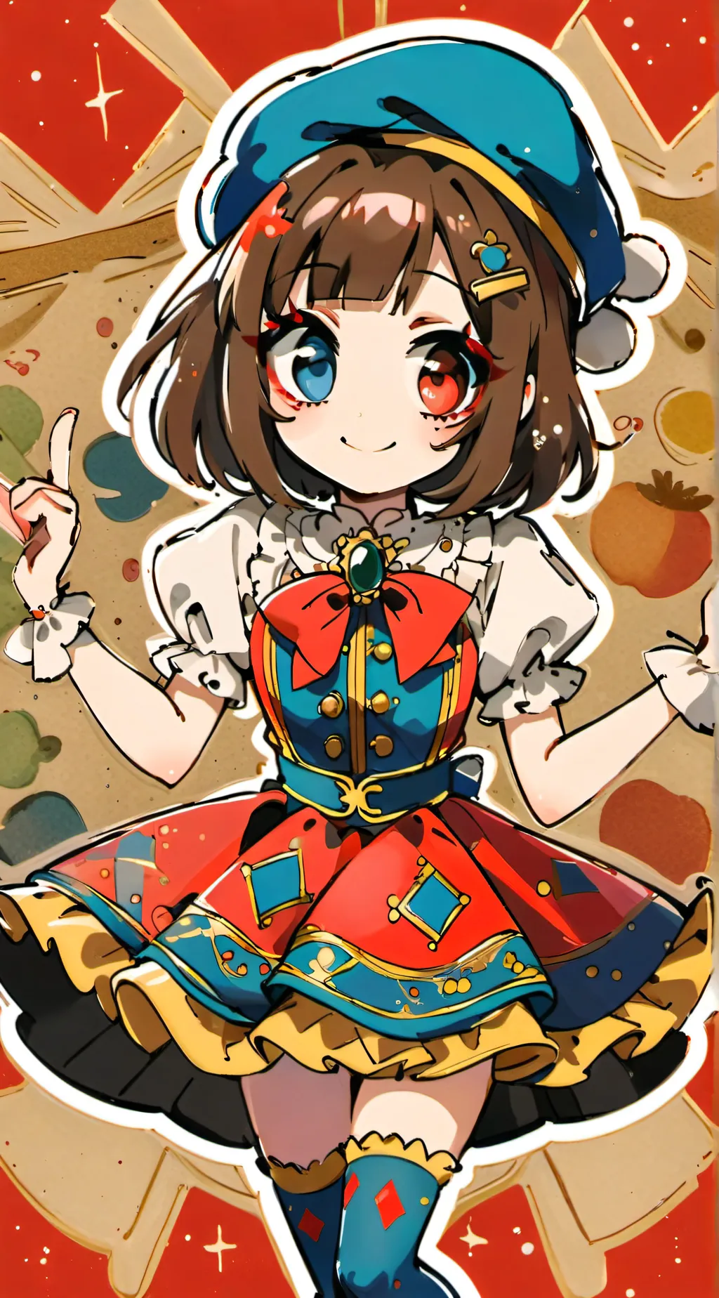 ai character: the digital circus background