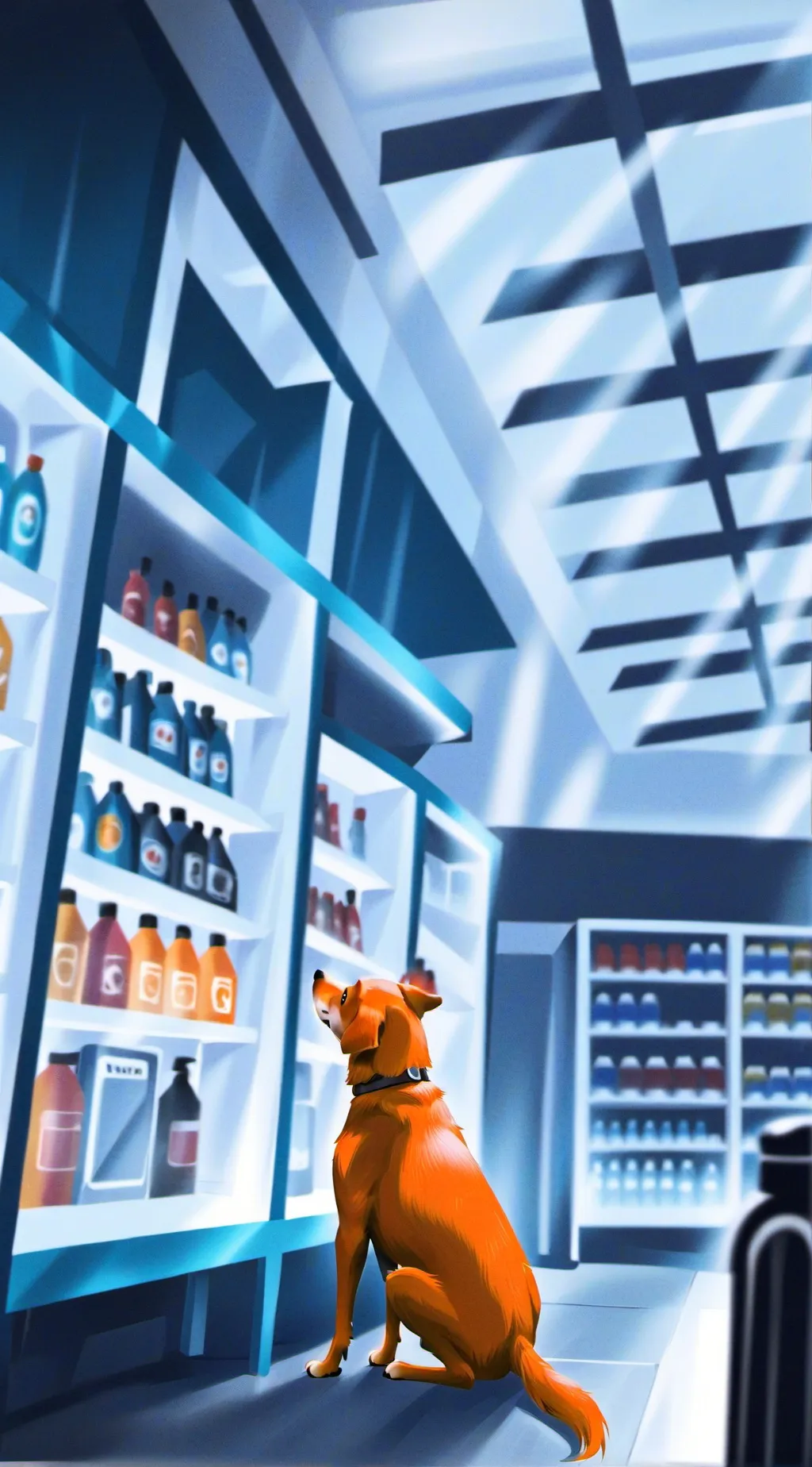 ai character: SC Dogday background