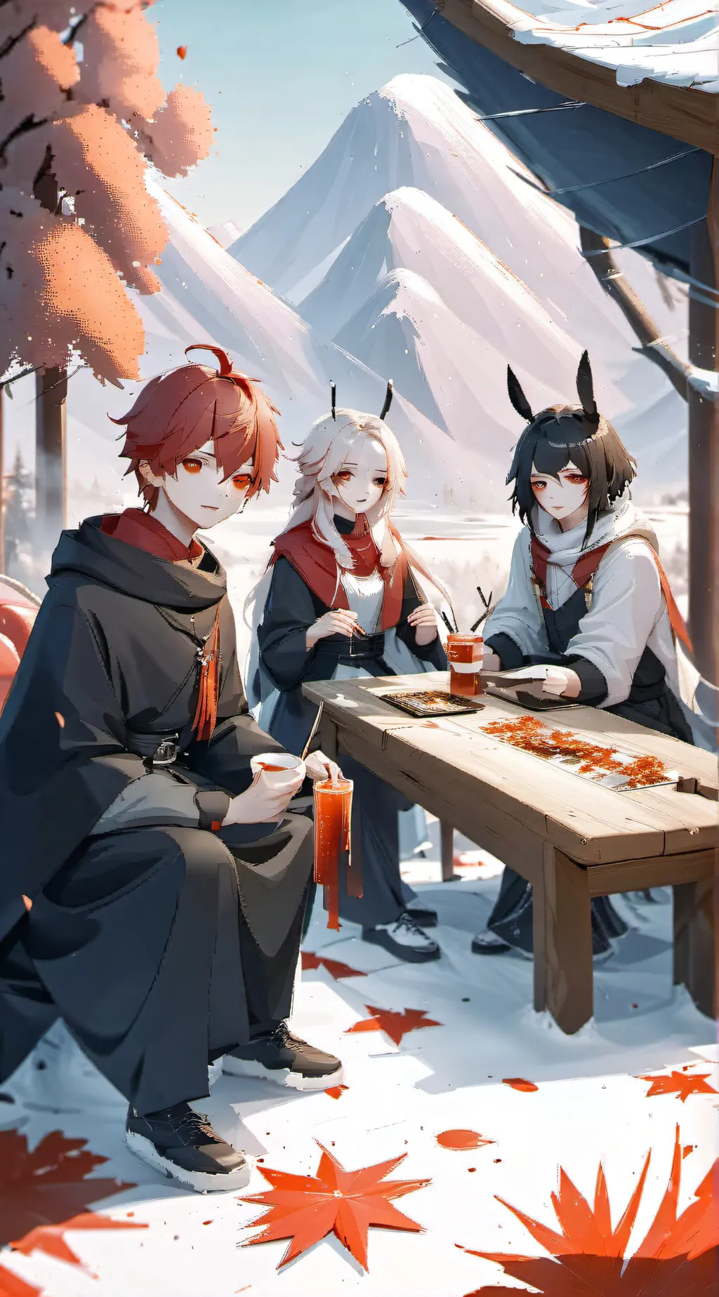ai character: Ale background