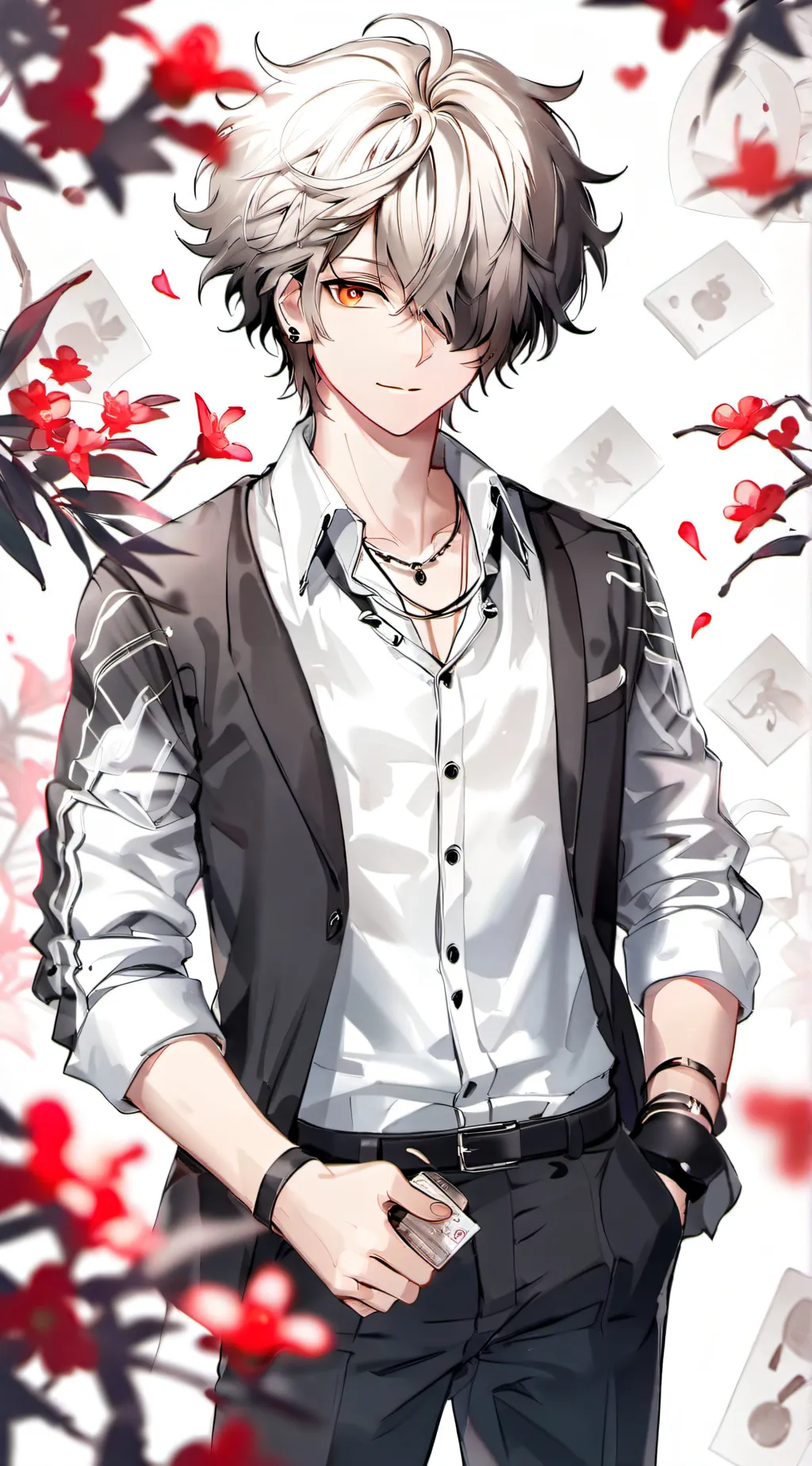 ai character: *-Andrew-* background