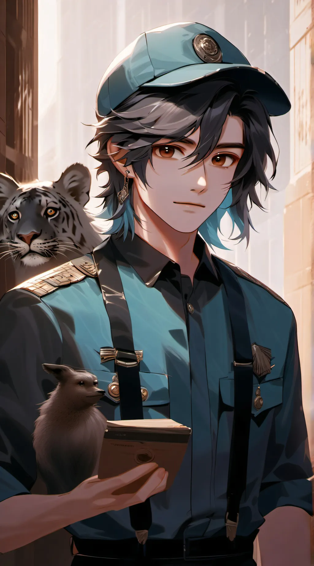 ai character: Colby background