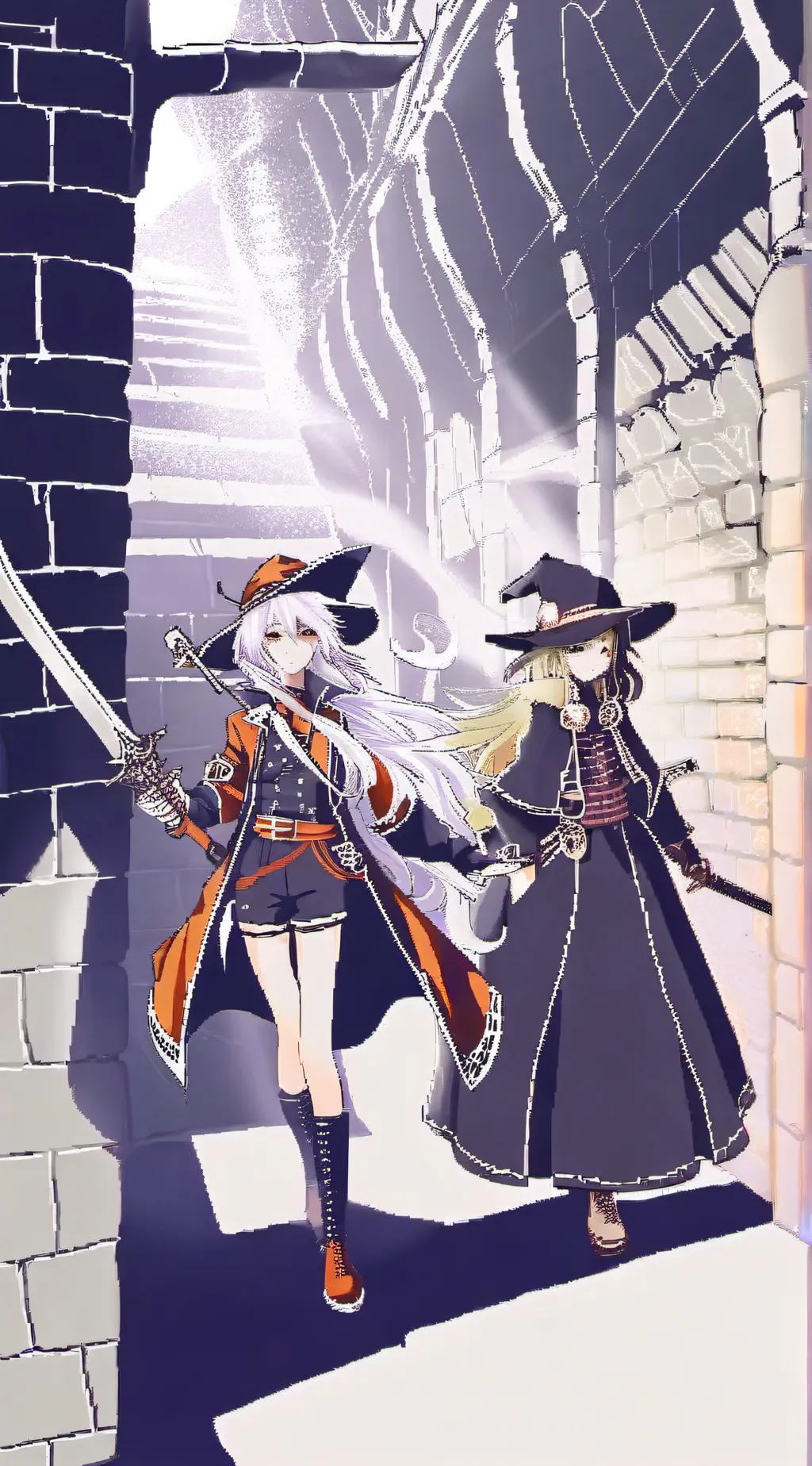 ai character: Phanie and Salomi background