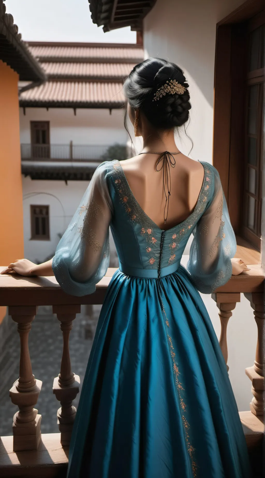 ai character: Sienna  background
