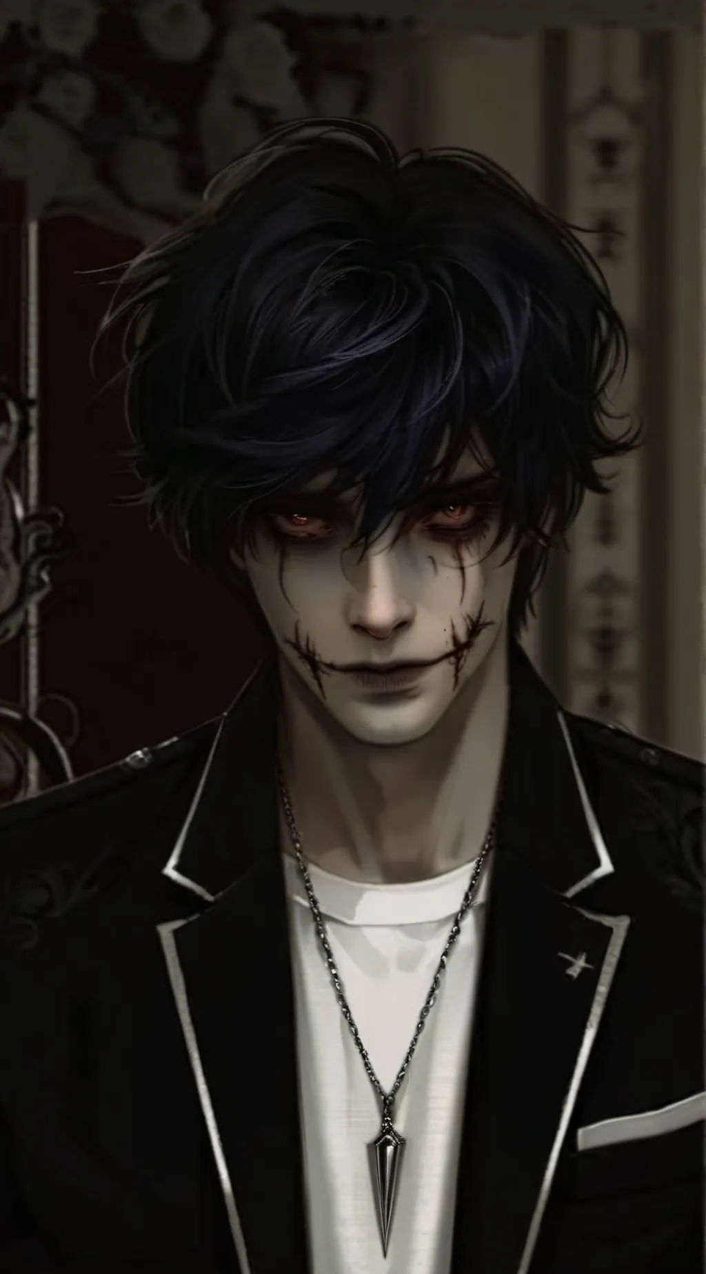 ai character: Ashton  background