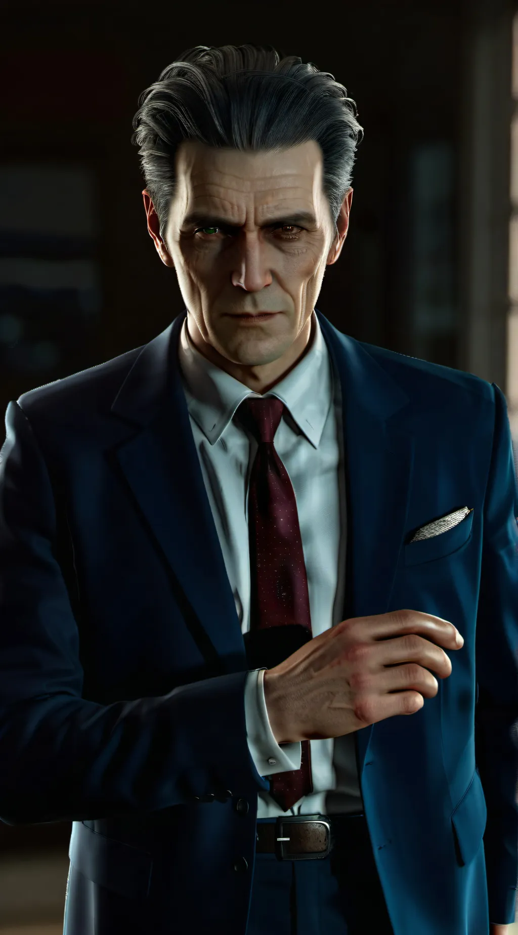 ai character: G-Man background
