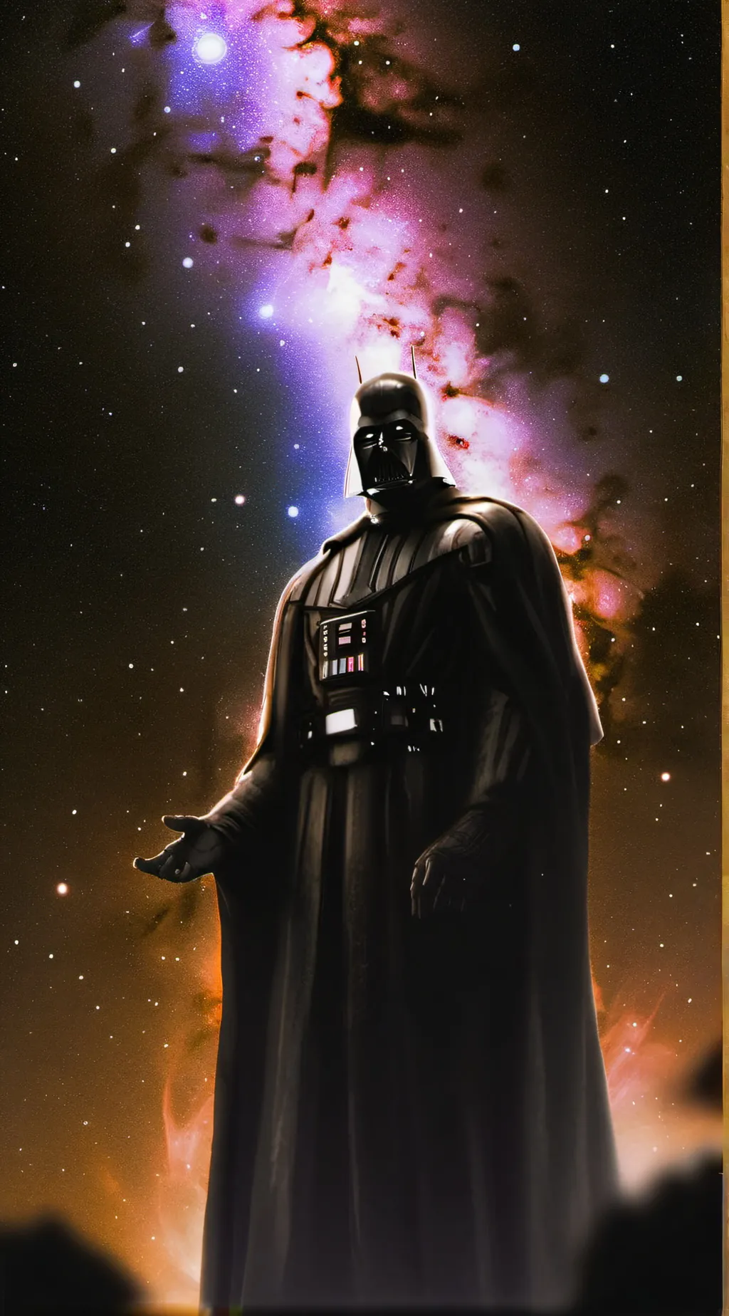 ai character: Darth Vader  background