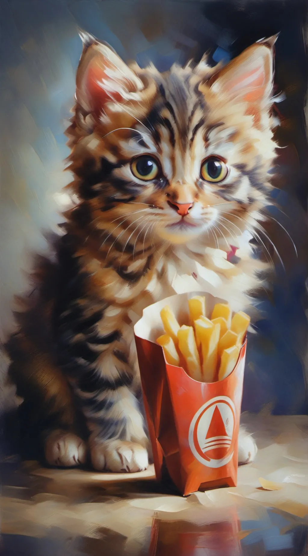 Talkie AI - Chat with starving kitty