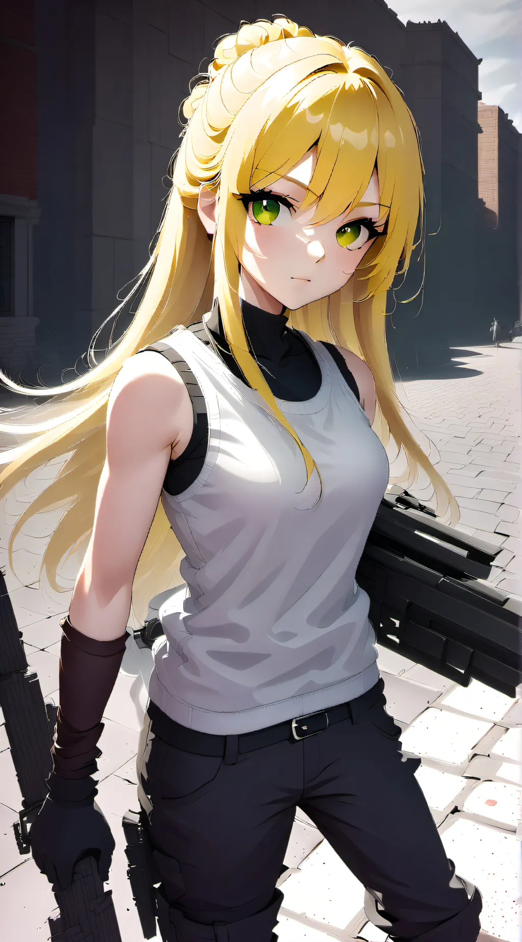ai character: Haruka Satomi background