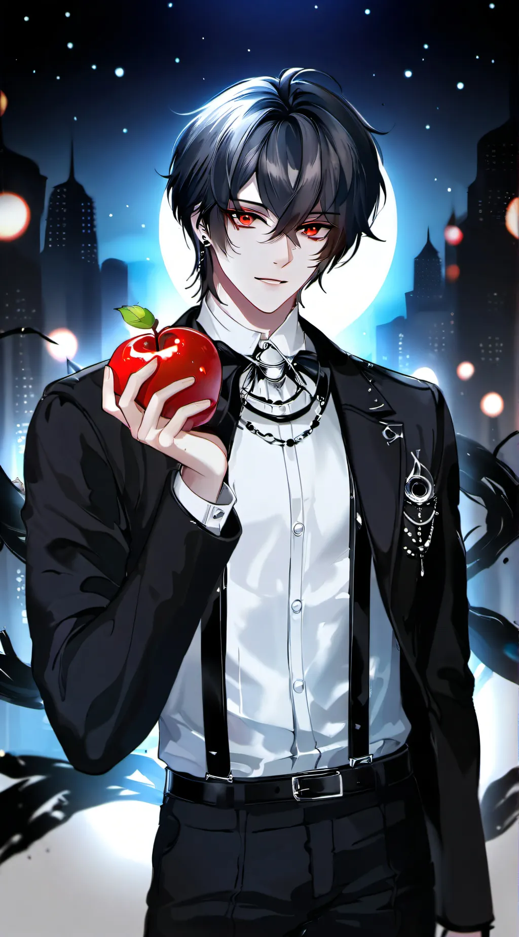ai character: Isaac  background