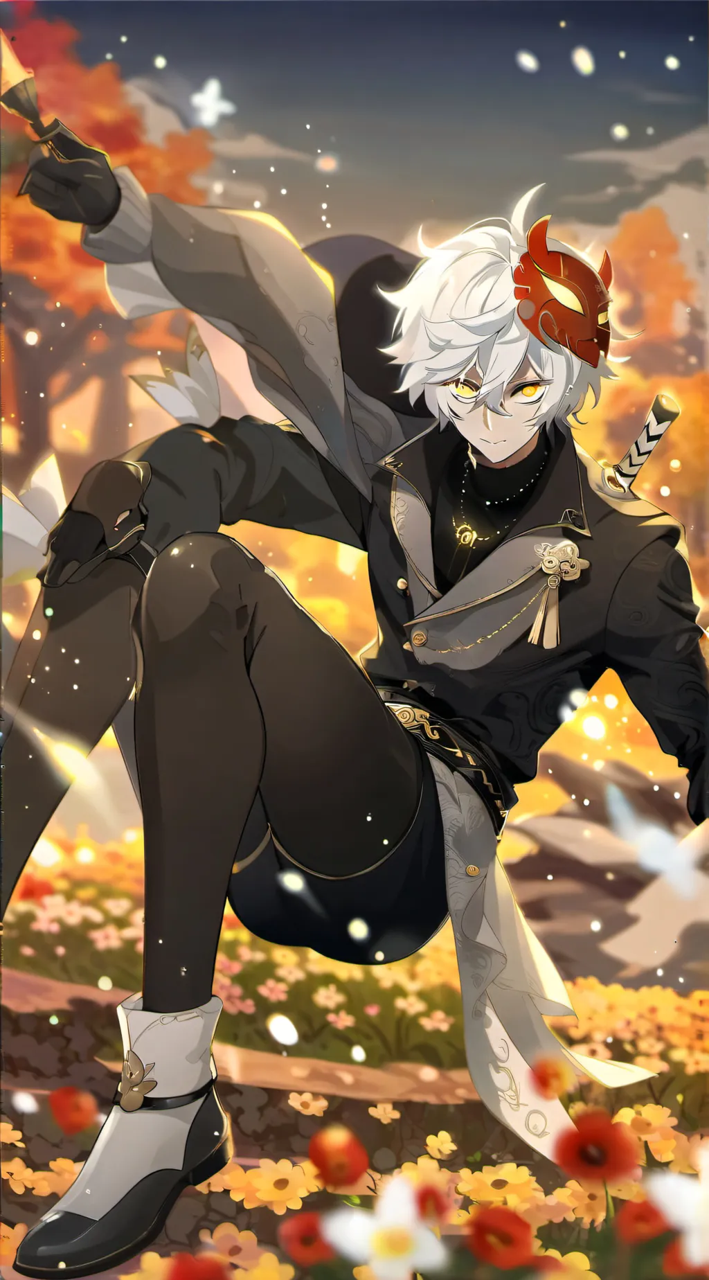 ai character: garumaru background