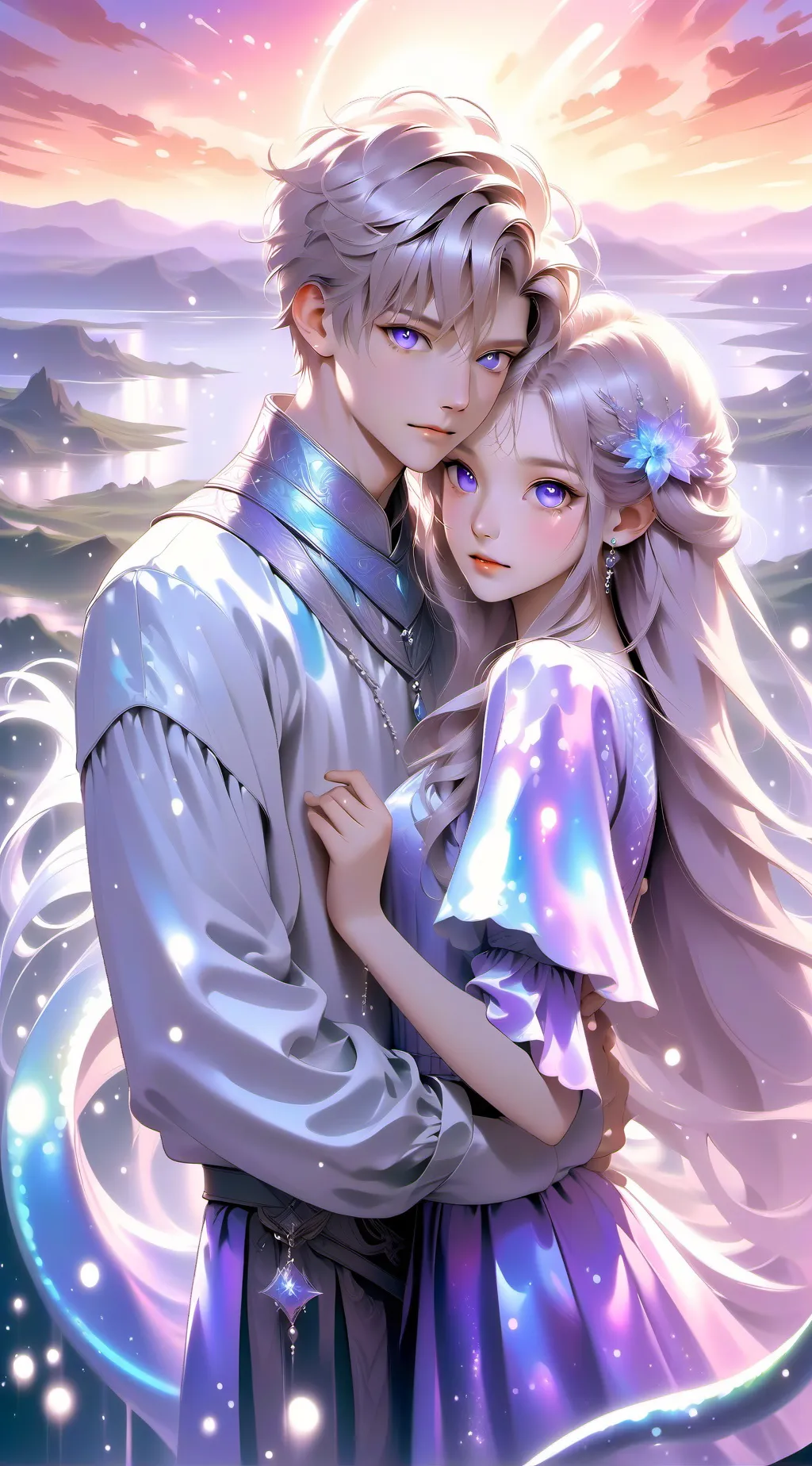 ai character: alex and anna background