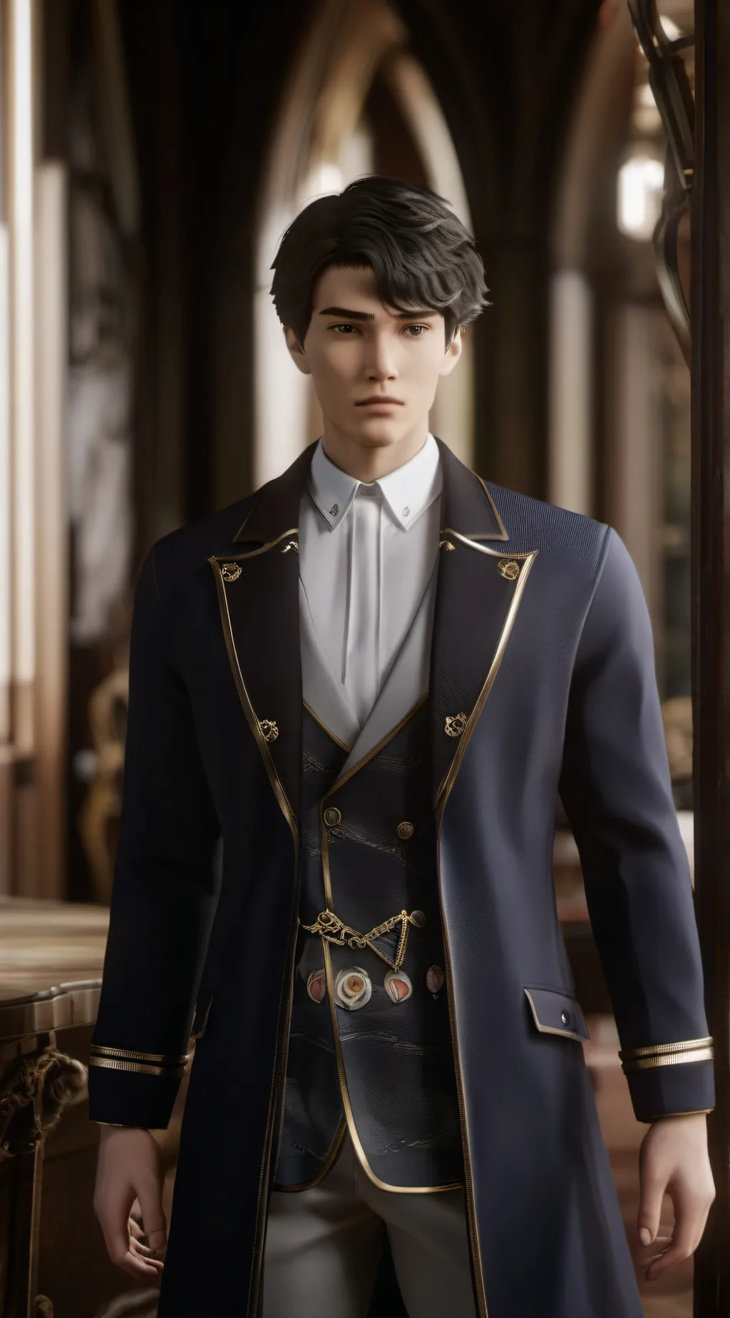 ai character: slytherin boys background