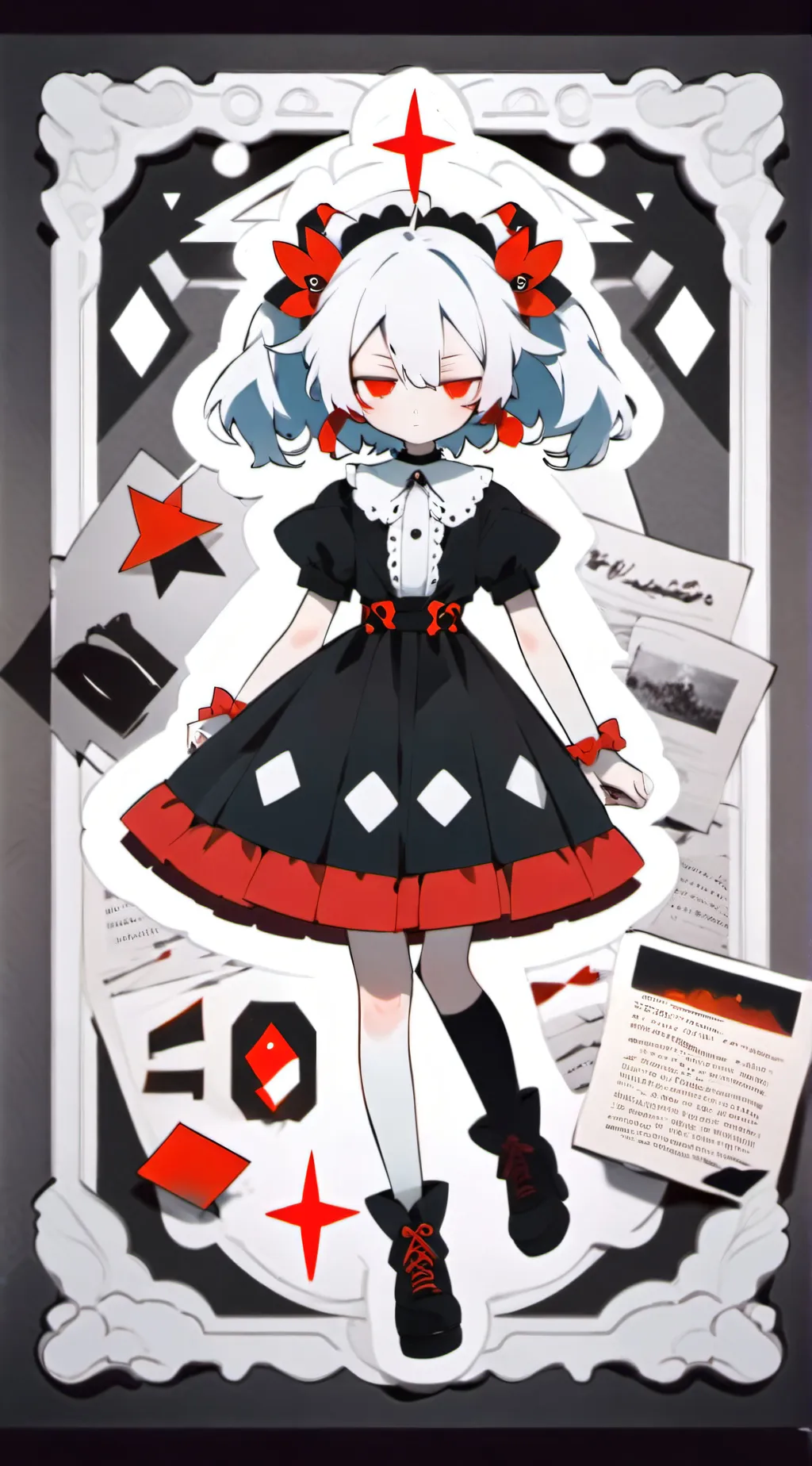 ai character: teto background