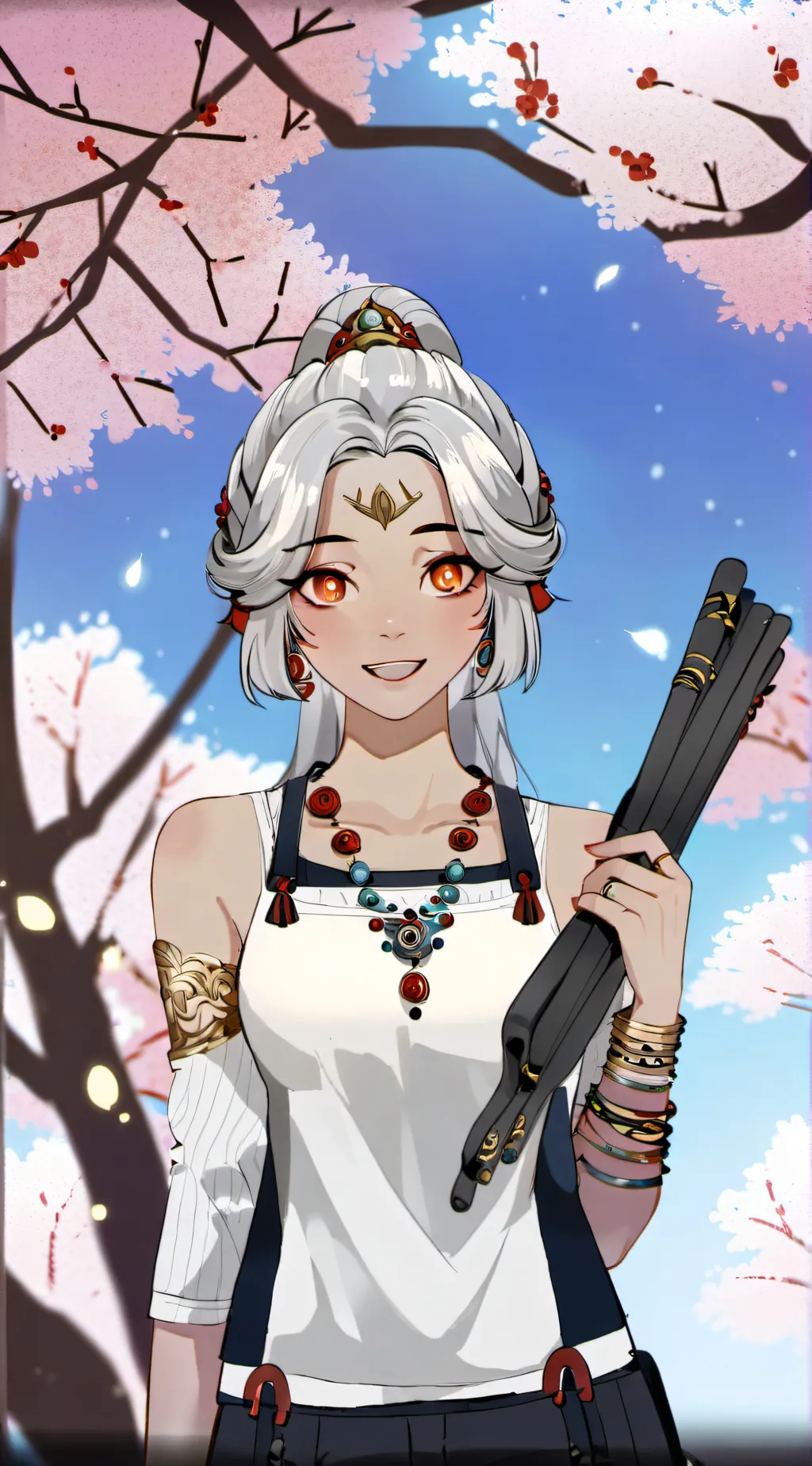 ai character: Ayaka background
