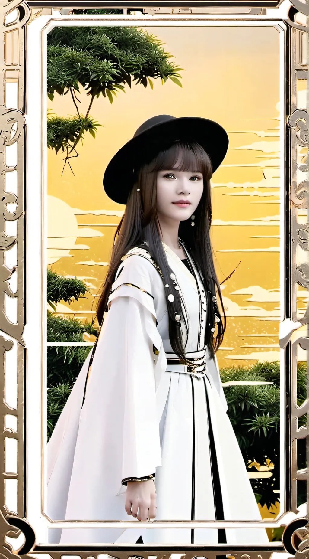 ai character: violet baudelaire  background