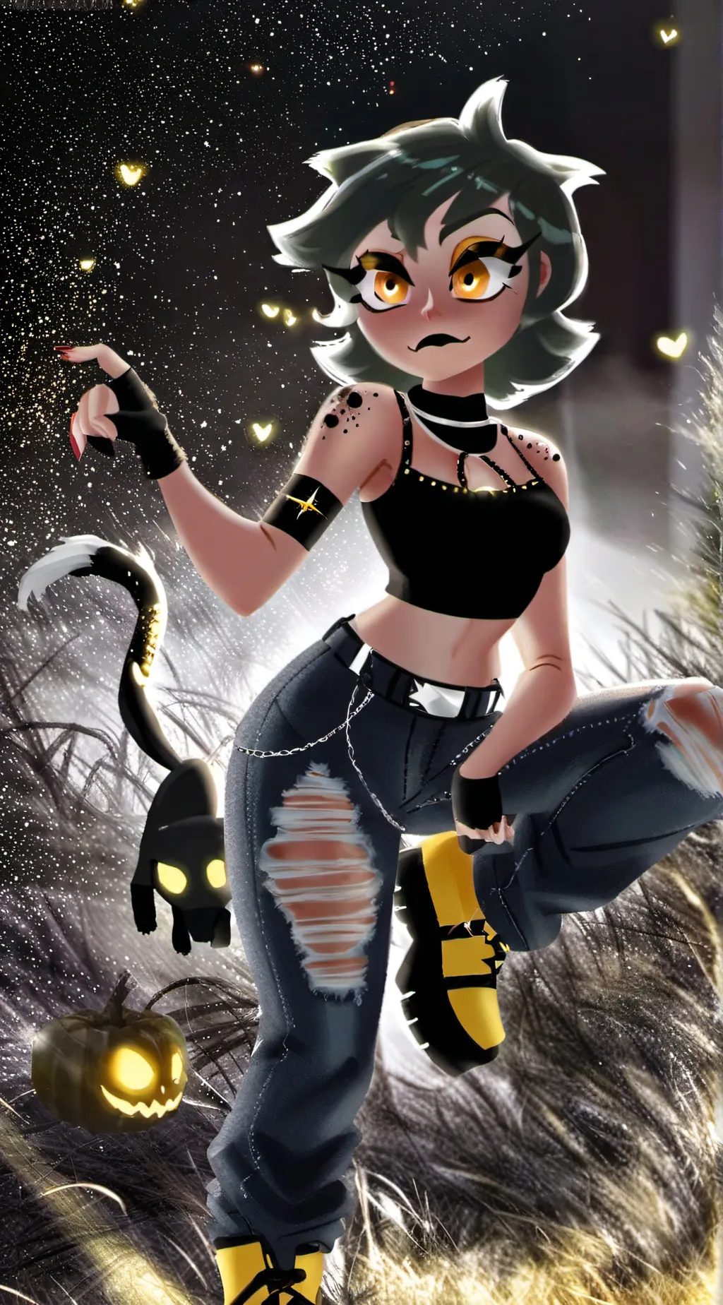 ai character: Millie  background