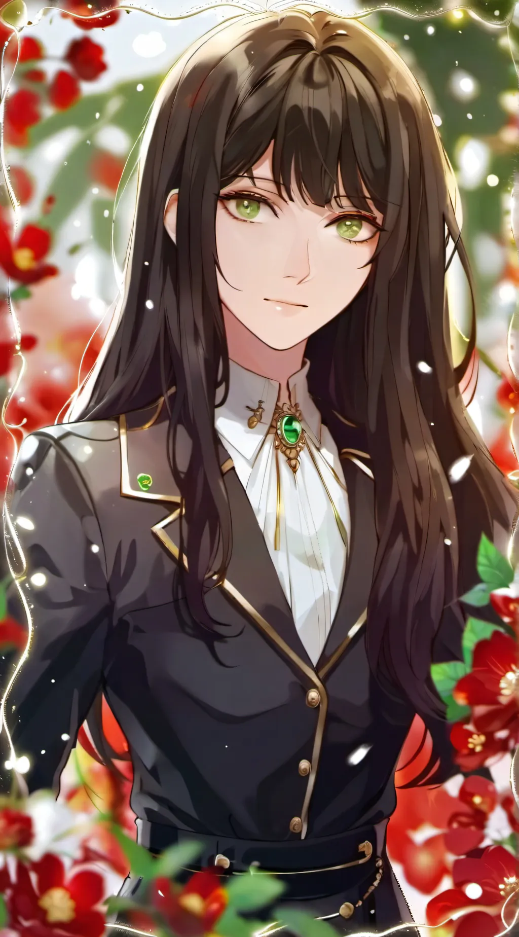 ai character: Andrea~ background