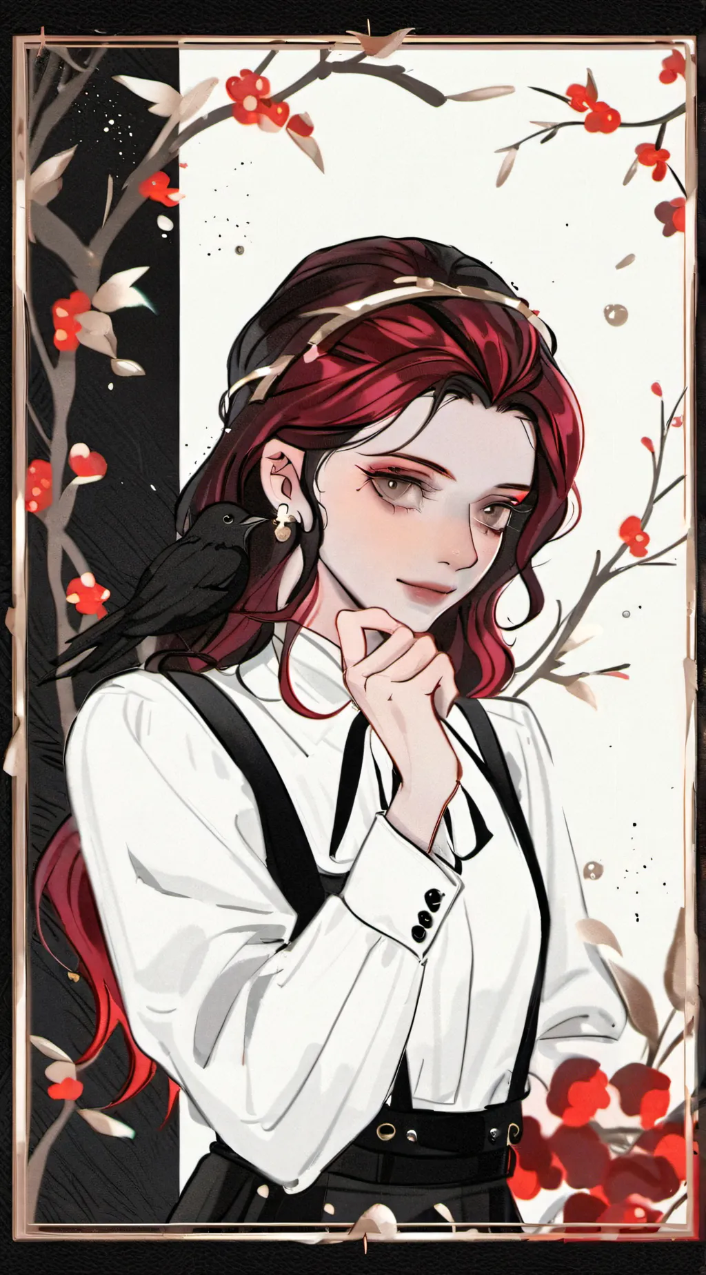 ai character: Velvete background