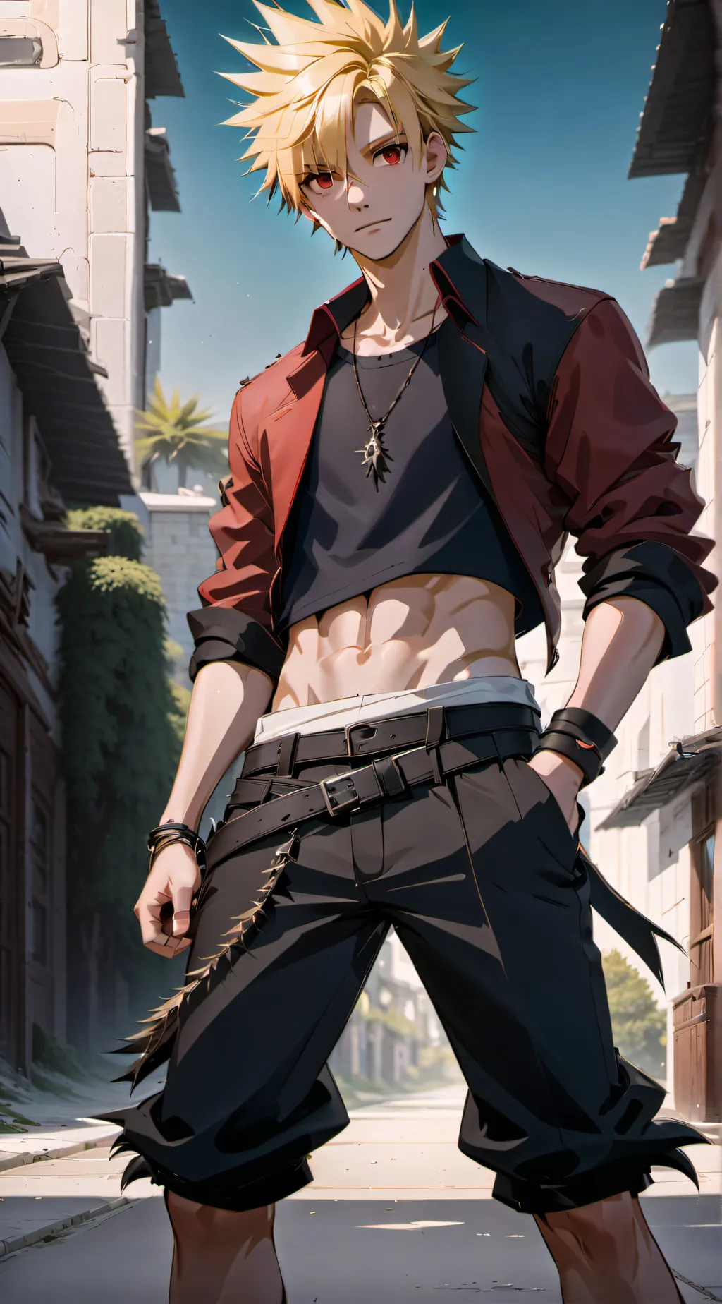 ai character: Bakugou background