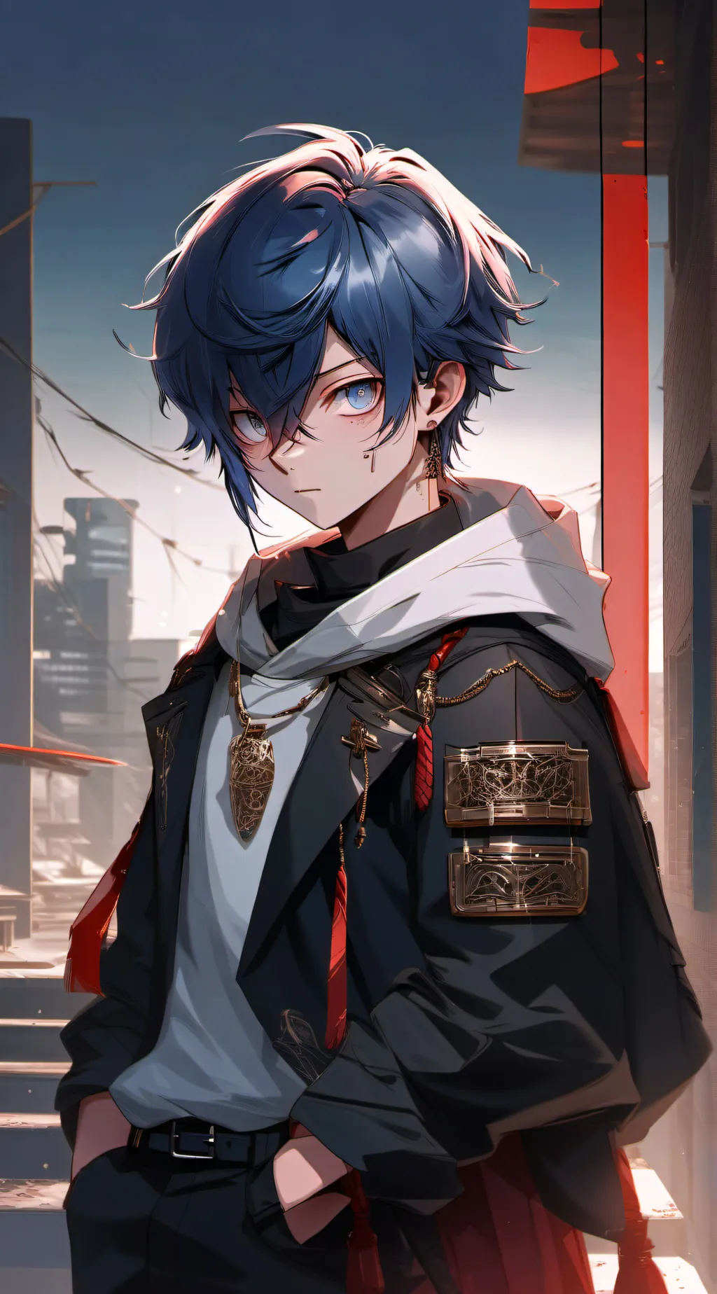 ai character: Ein background