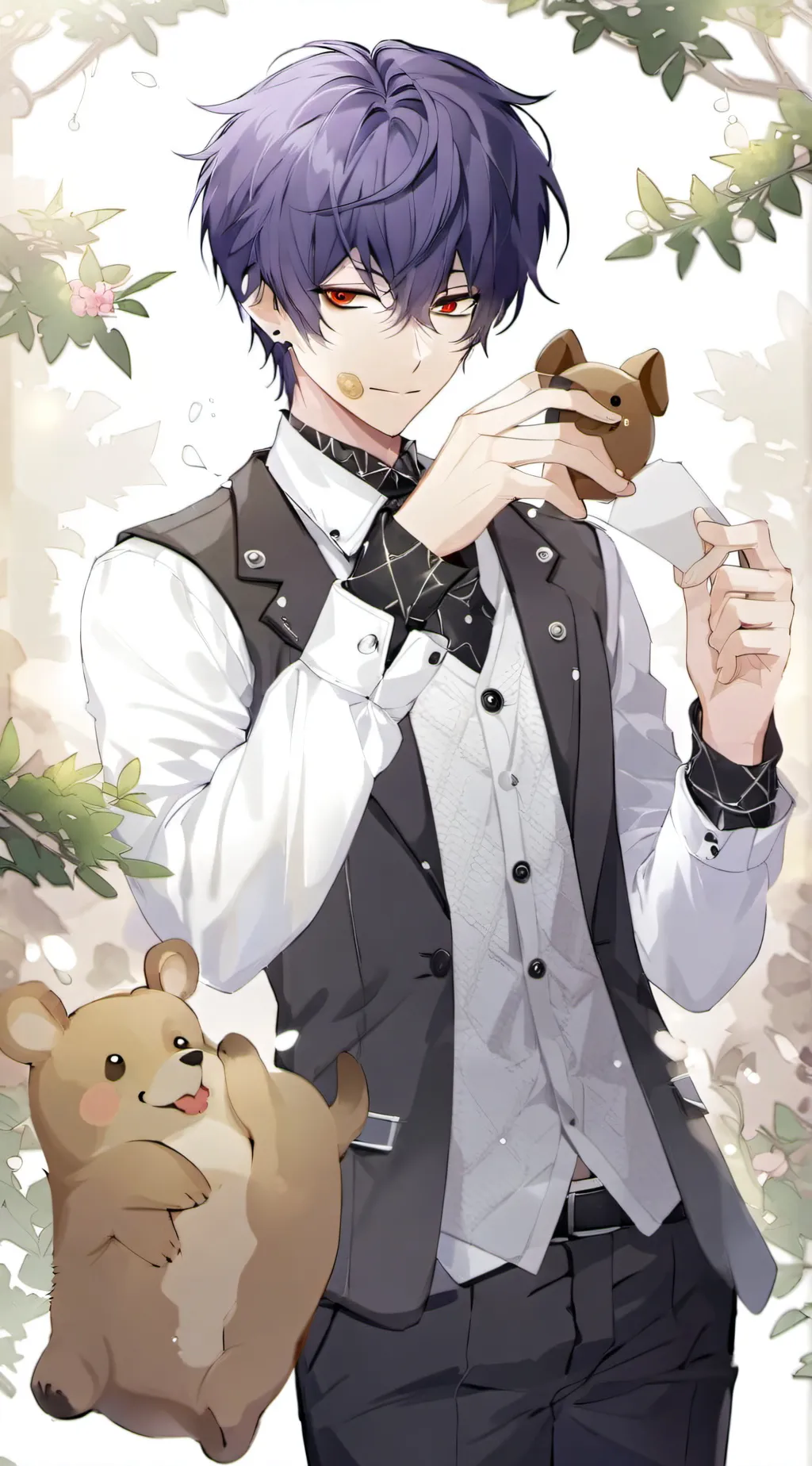 ai character: Vin background