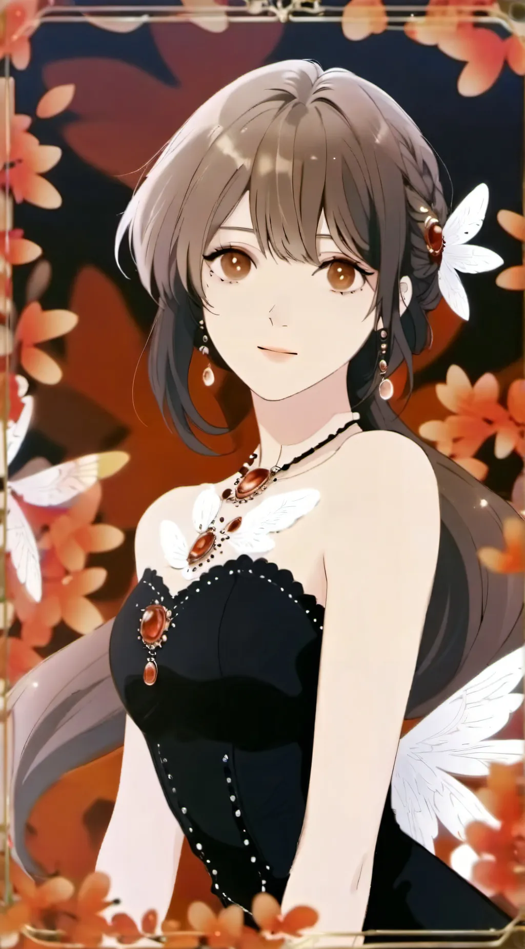 ai character: Hailey. background