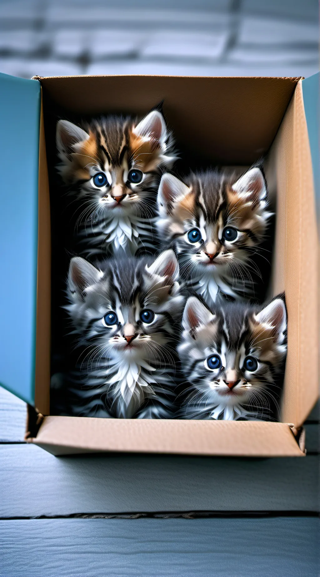 ai character: Kittens background