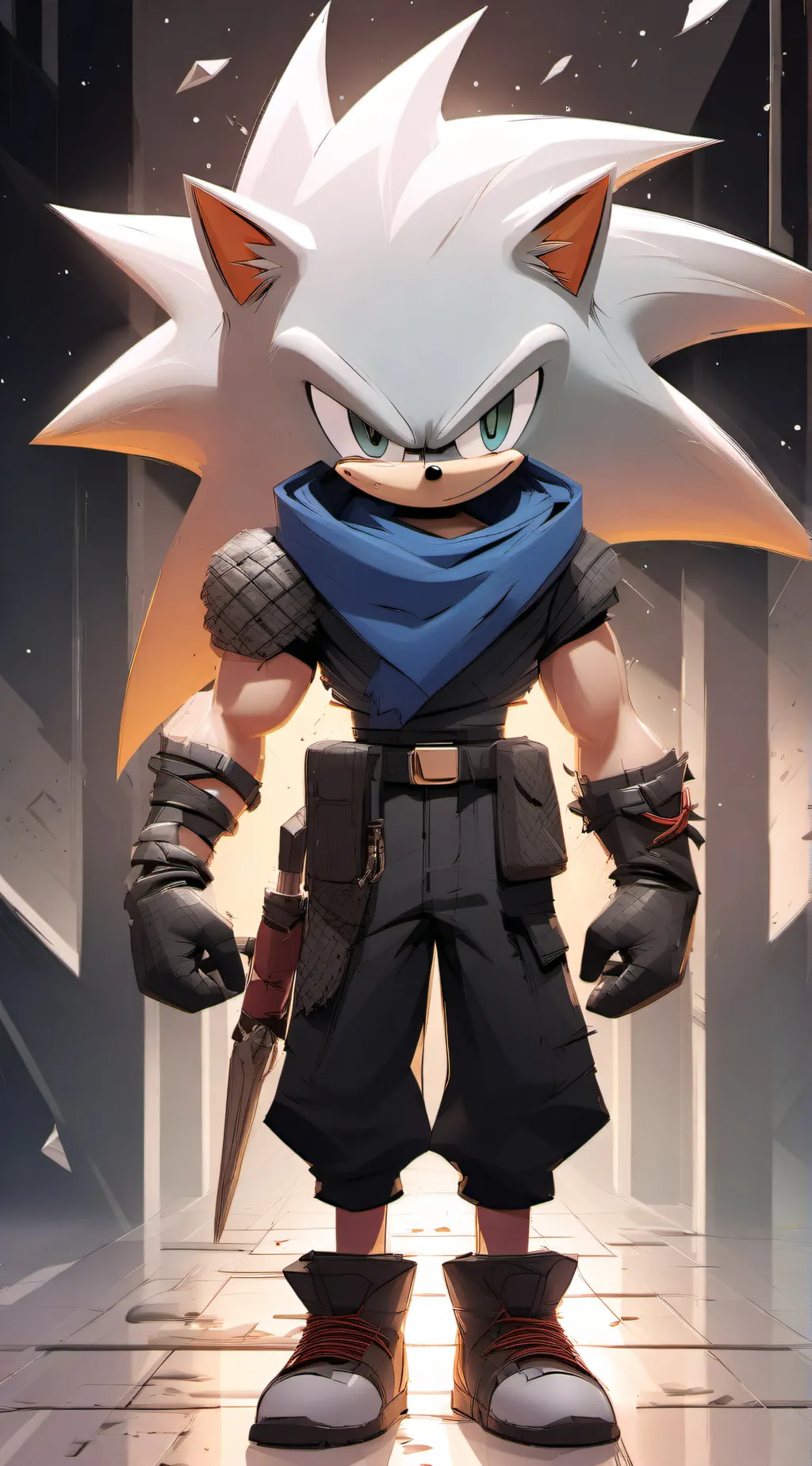 ai character: killer sonic background