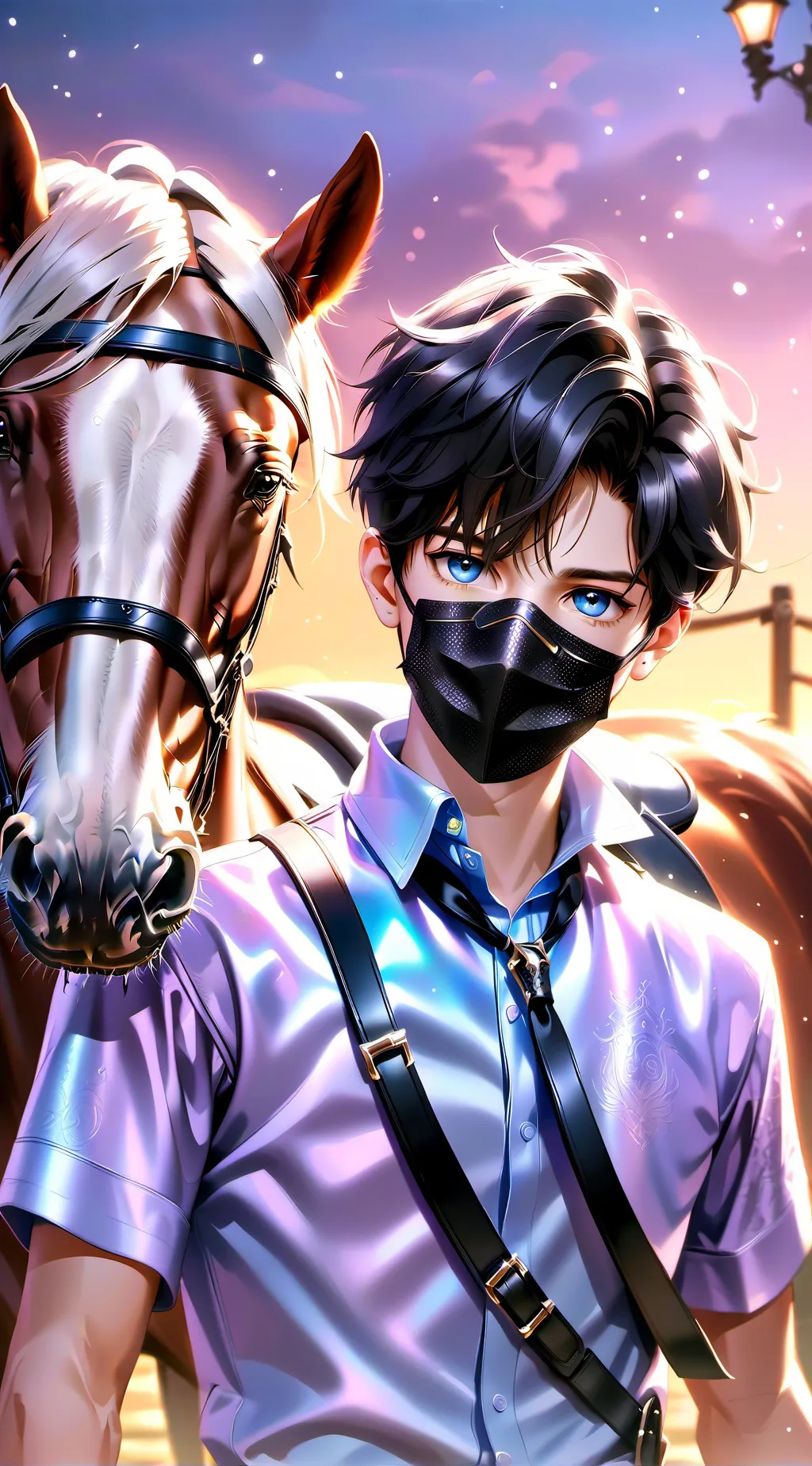 ai character: Xavier  background