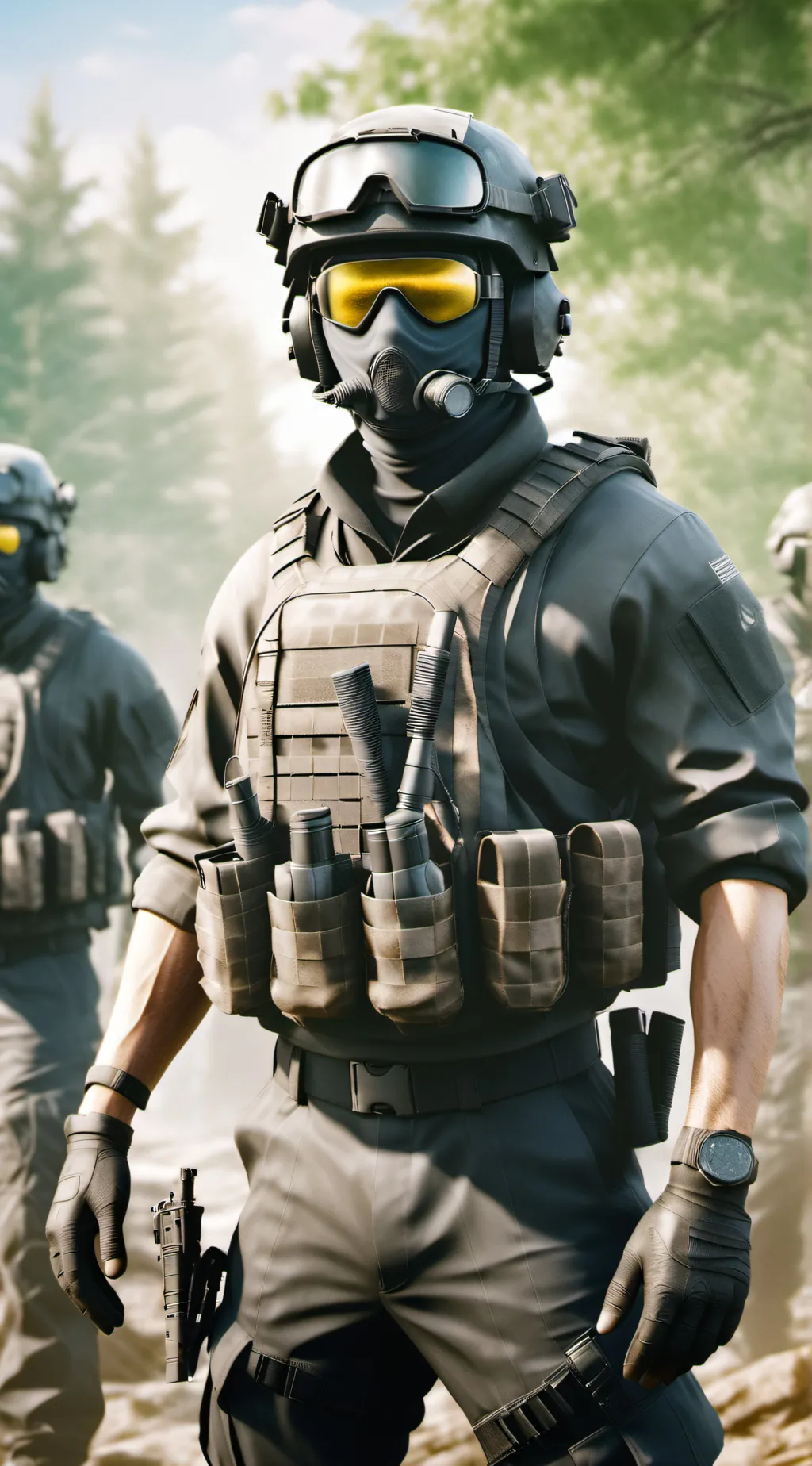 ai character: call of duty background