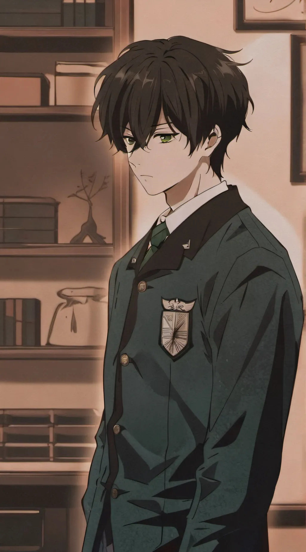 ai character: Jonathan  background
