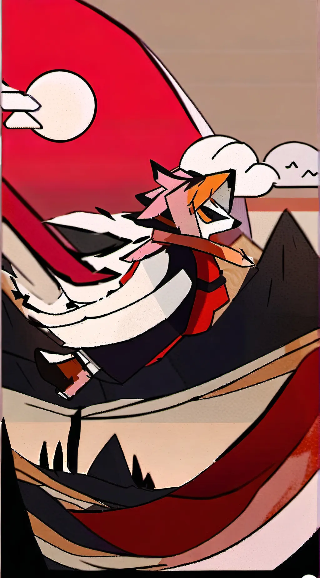 ai character: Radioapple  background