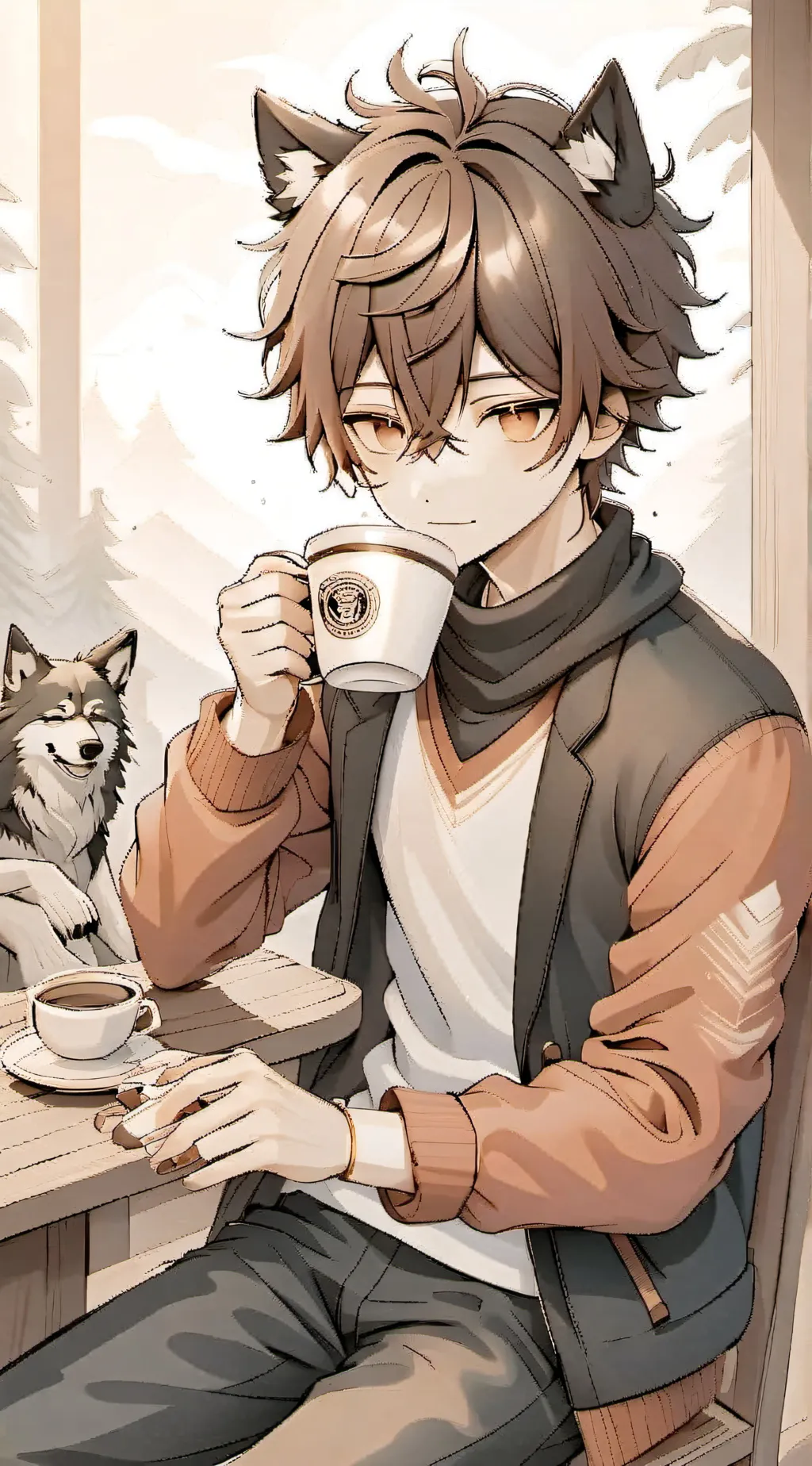 ai character: bakugo background