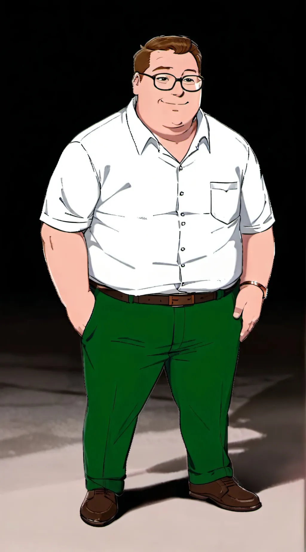 ai character: Peter Griffin background