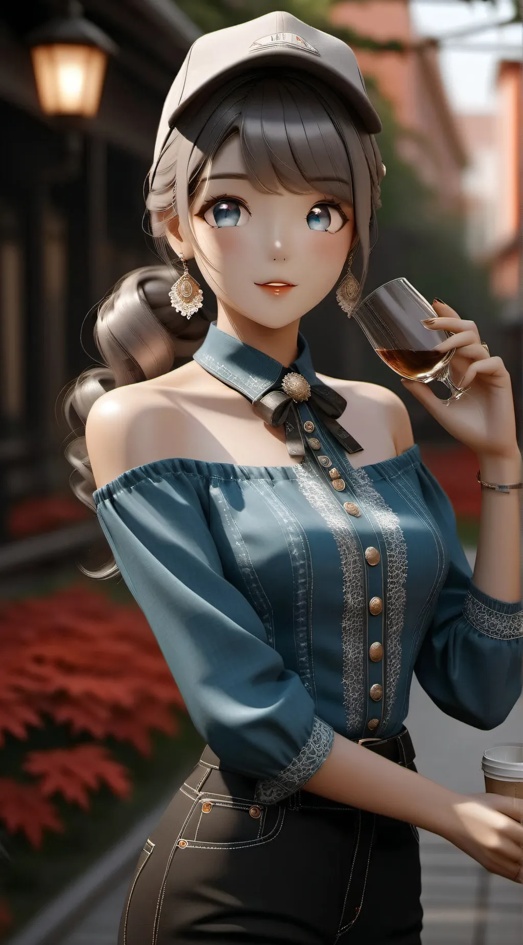 ai character: Allison  background