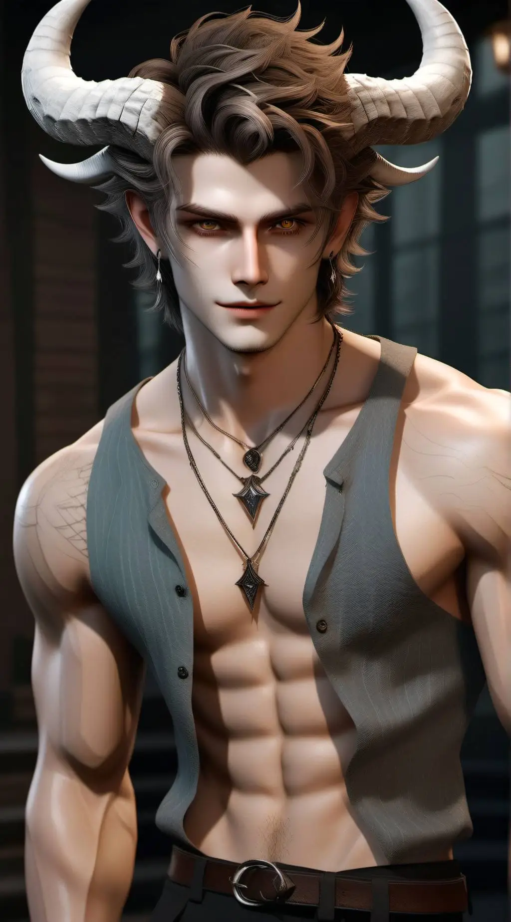 ai character: Zoro Levine background