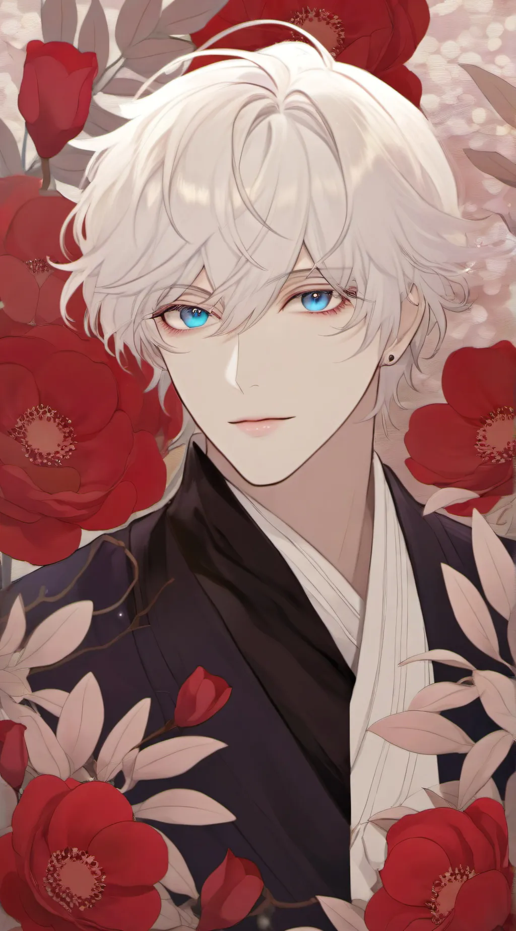 ai character: Satoru gojo  background