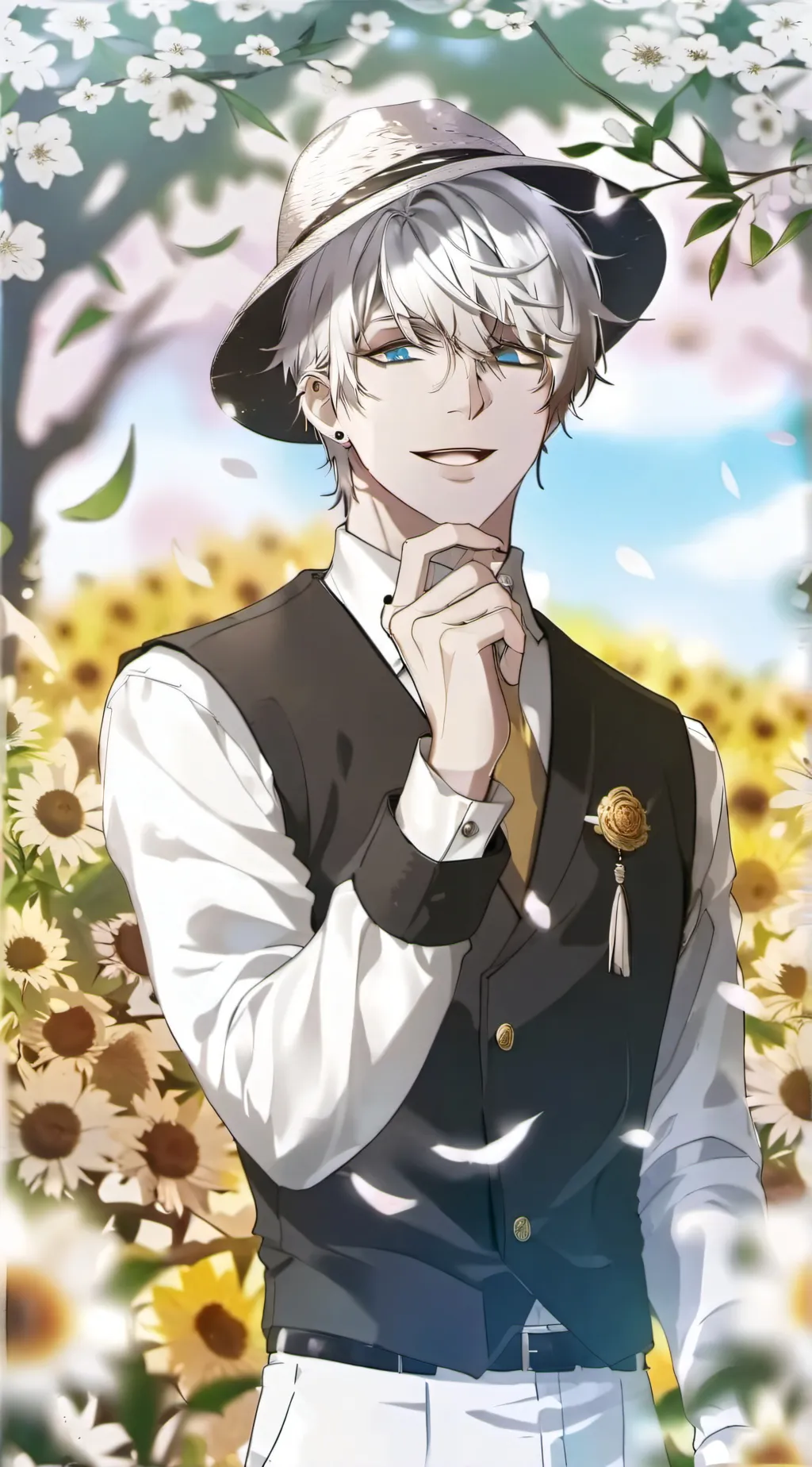 ai character: Gojo background