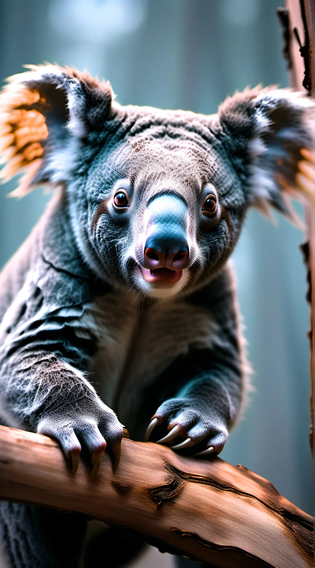 ai character: Mammoth Drop Bear background