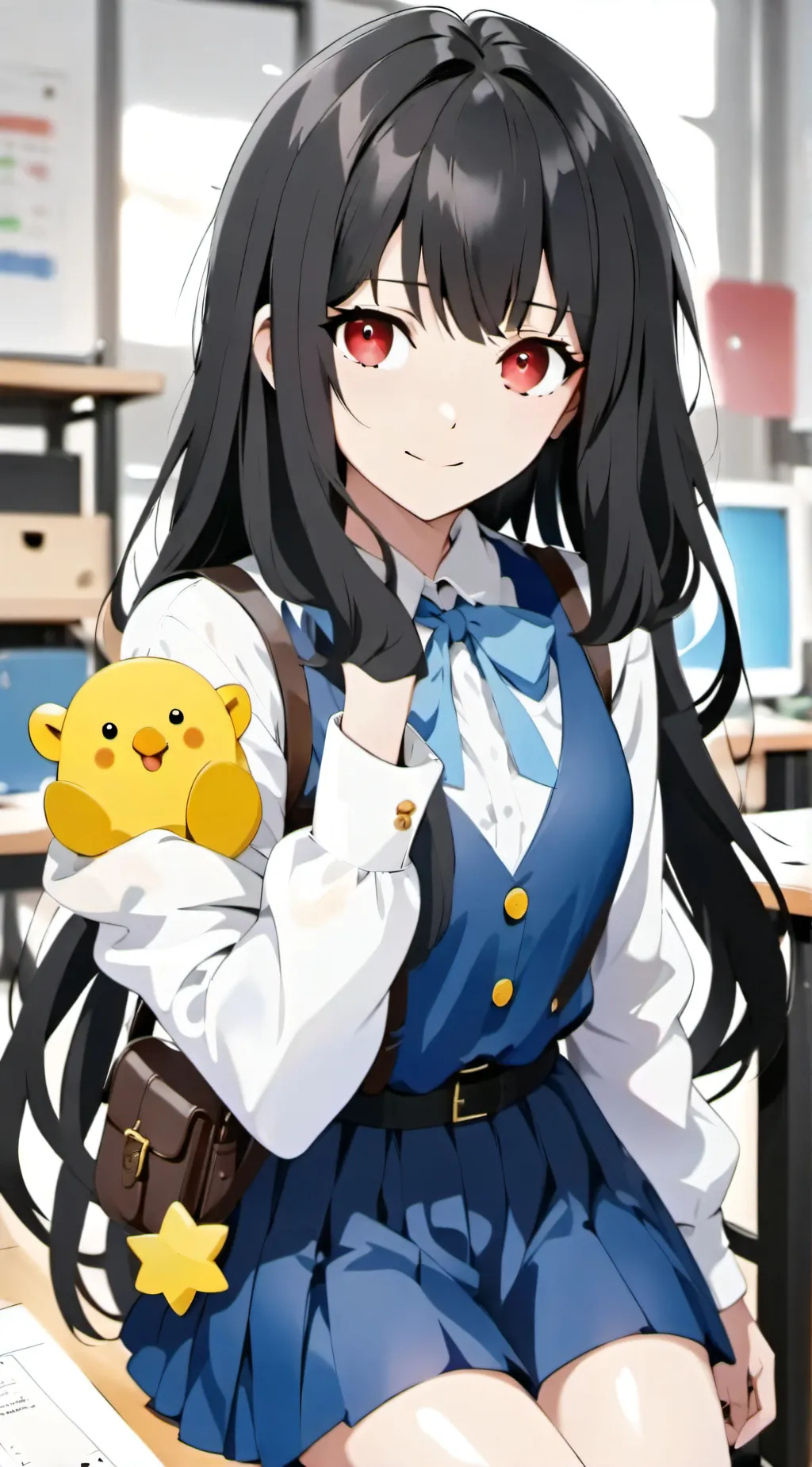ai character: AMY NATO background