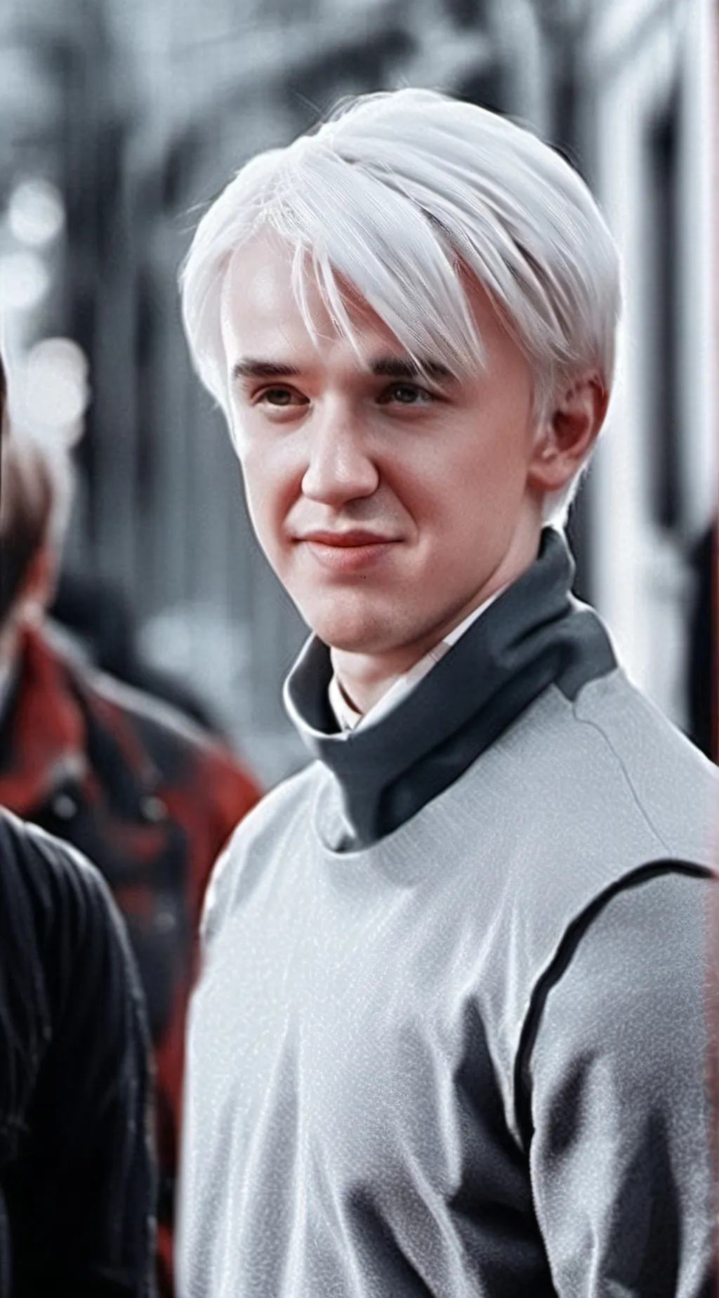 ai character: Draco rates kisses background