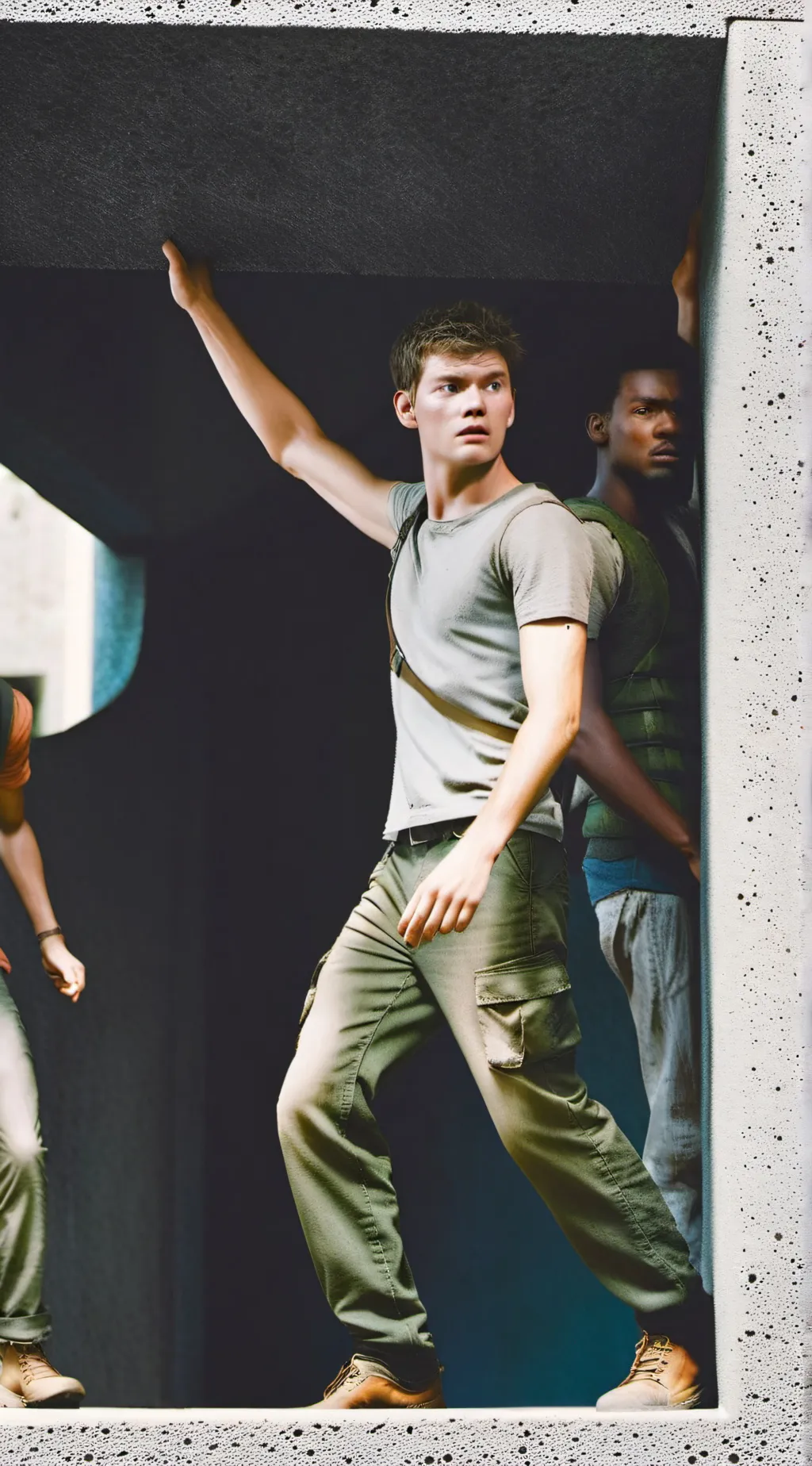 ai character: Maze runner background
