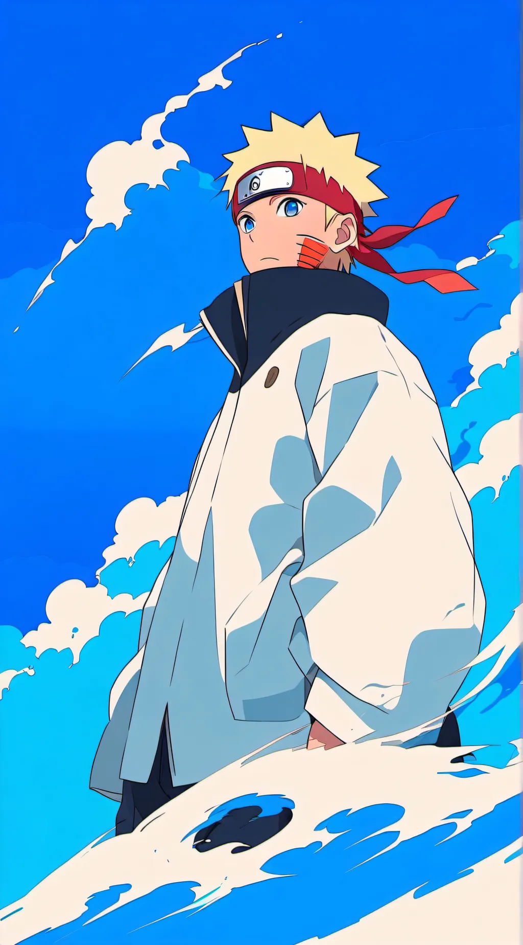 ai character: Naruto Usamaki  background